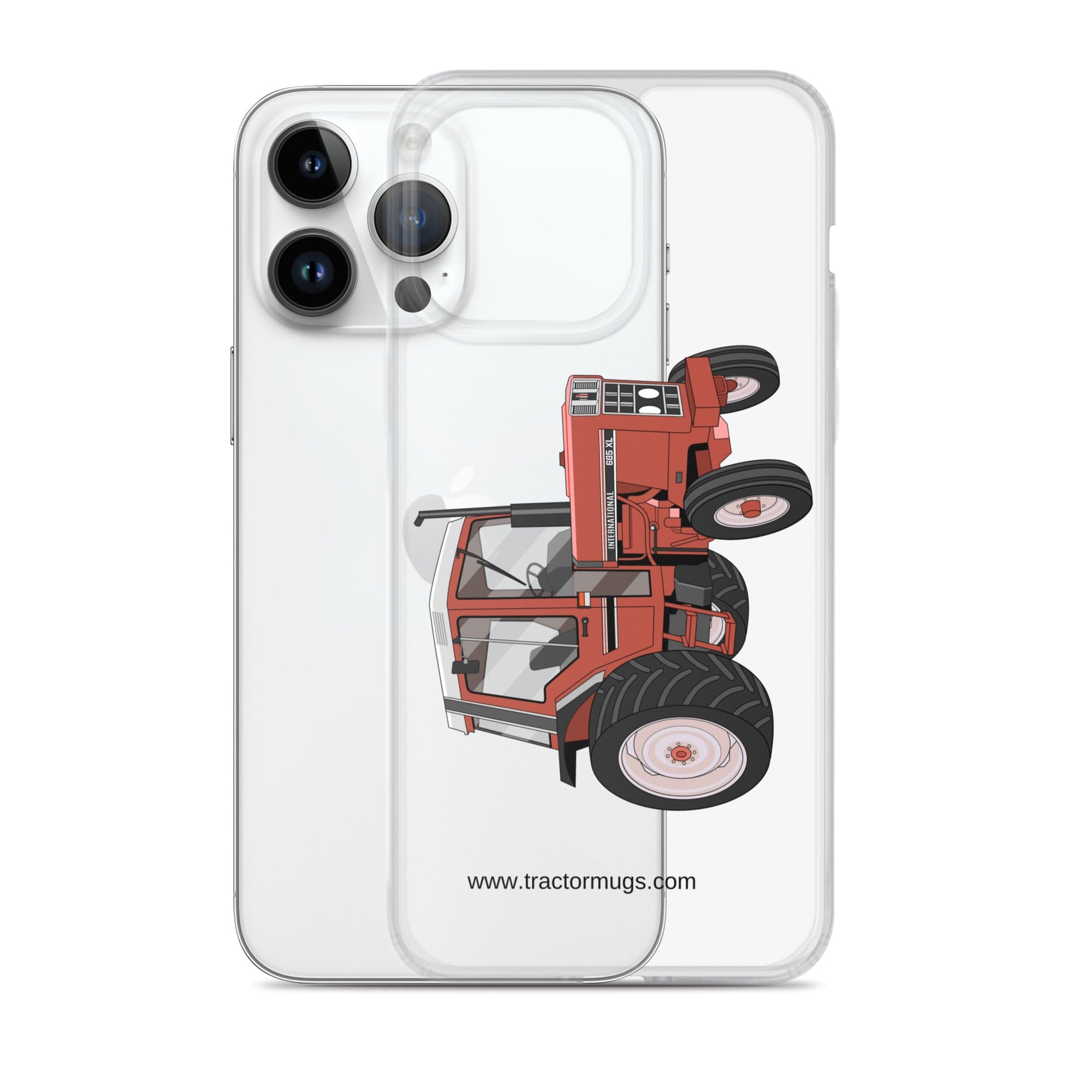 The Tractor Mugs Store Case 685 XL | Clear Case for iPhone® Quality Farmers Merch