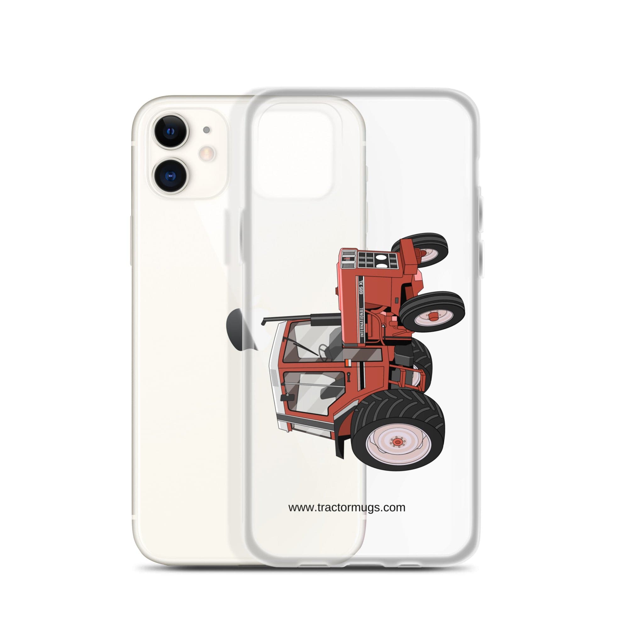 The Tractor Mugs Store Case 685 XL | Clear Case for iPhone® Quality Farmers Merch
