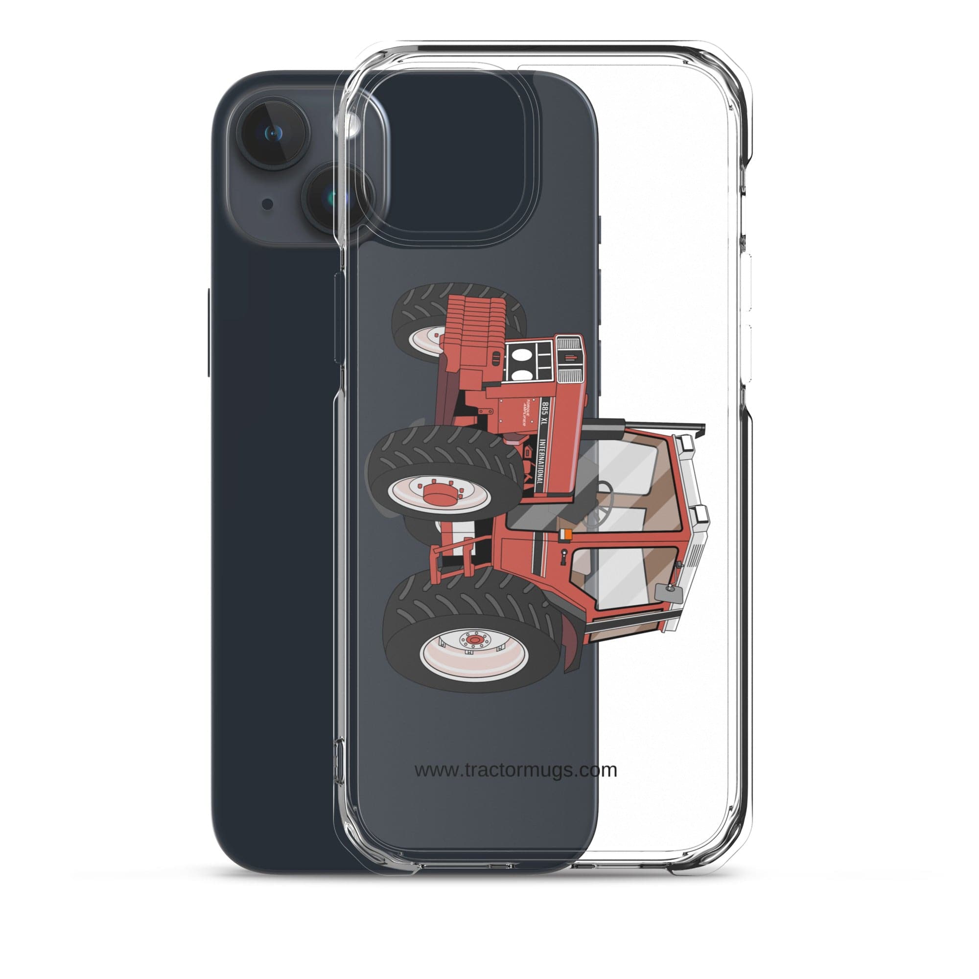 The Tractor Mugs Store Case 885 XL | Clear Case for iPhone® Quality Farmers Merch