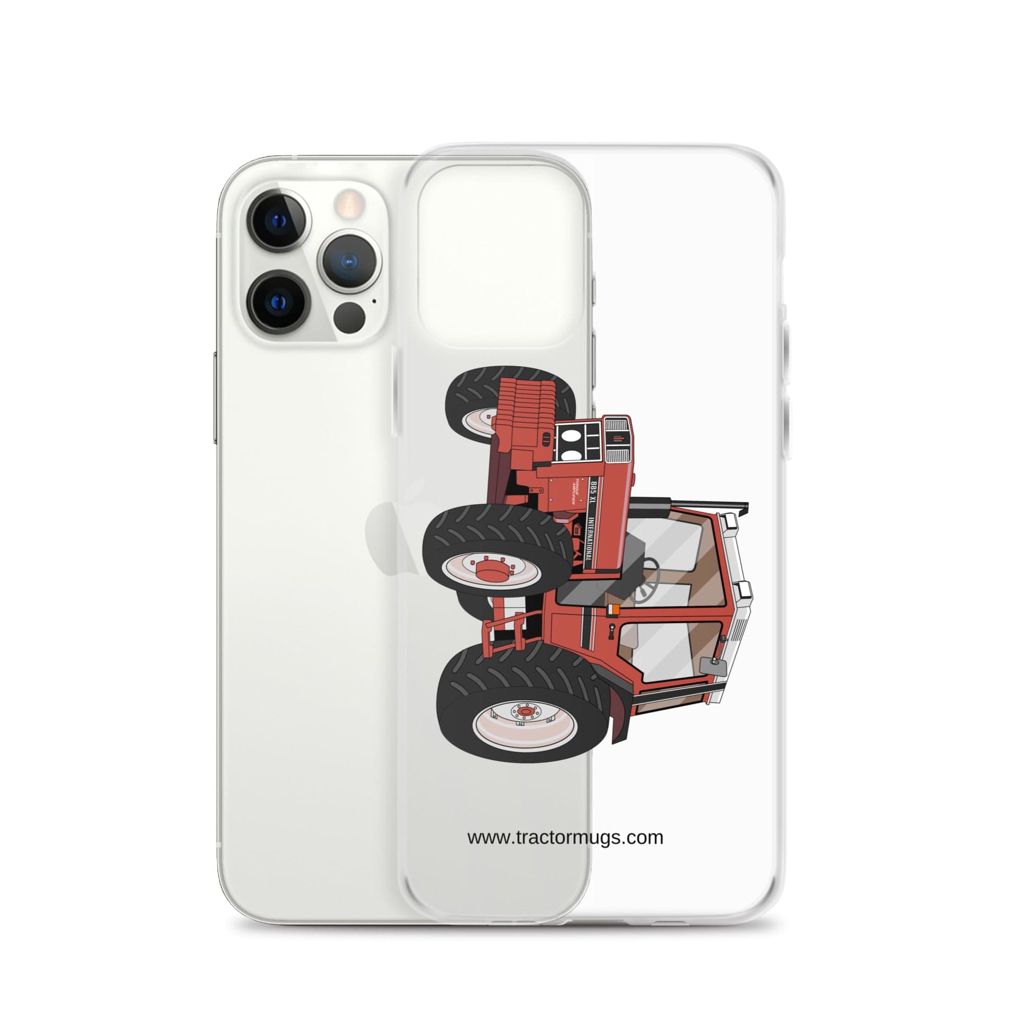 The Tractor Mugs Store Case 885 XL | Clear Case for iPhone® Quality Farmers Merch