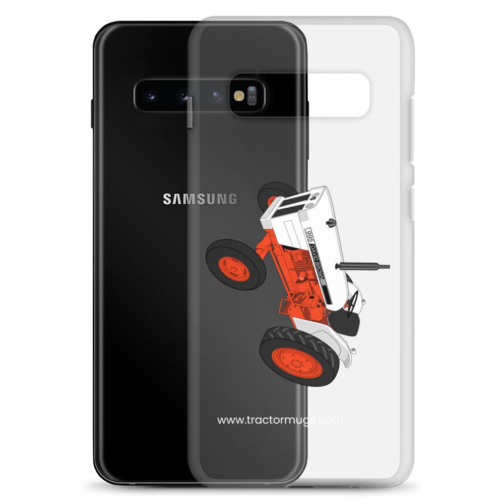 The Tractor Mugs Store Case David Brown 995 (1973) | Clear Case for Samsung® Quality Farmers Merch