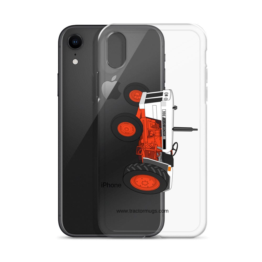 The Tractor Mugs Store Case David Brown 996 (1974) | Clear Case for iPhone® Quality Farmers Merch