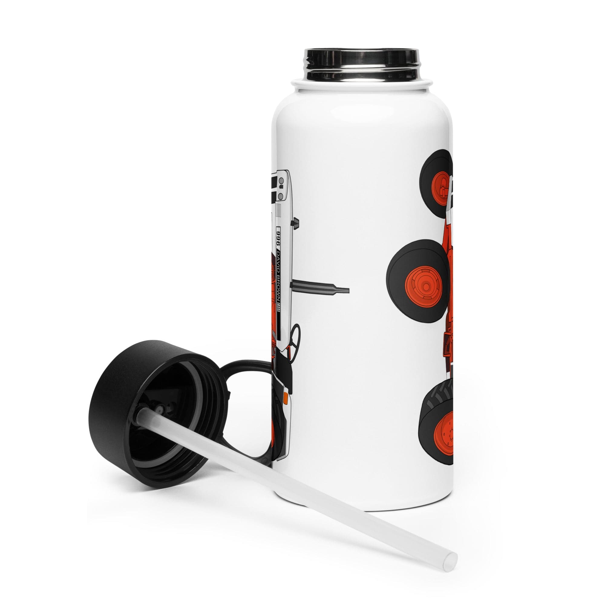 The Tractor Mugs Store Case David Brown 996 (1974) | Stainless Steel Water Bottle Quality Farmers Merch