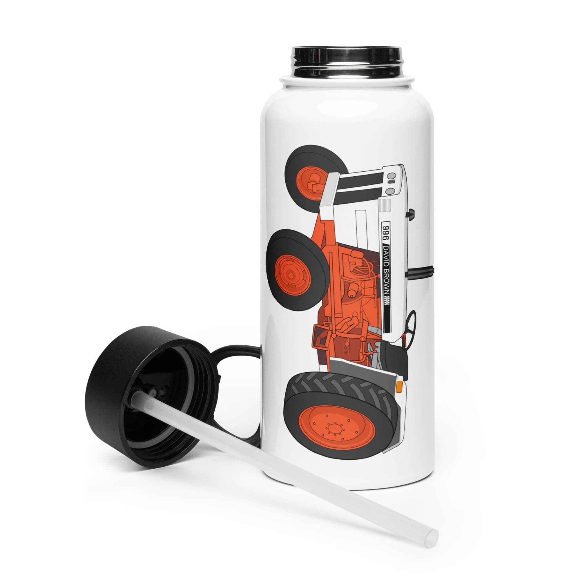 The Tractor Mugs Store Case David Brown 996 (1974) | Stainless Steel Water Bottle Quality Farmers Merch
