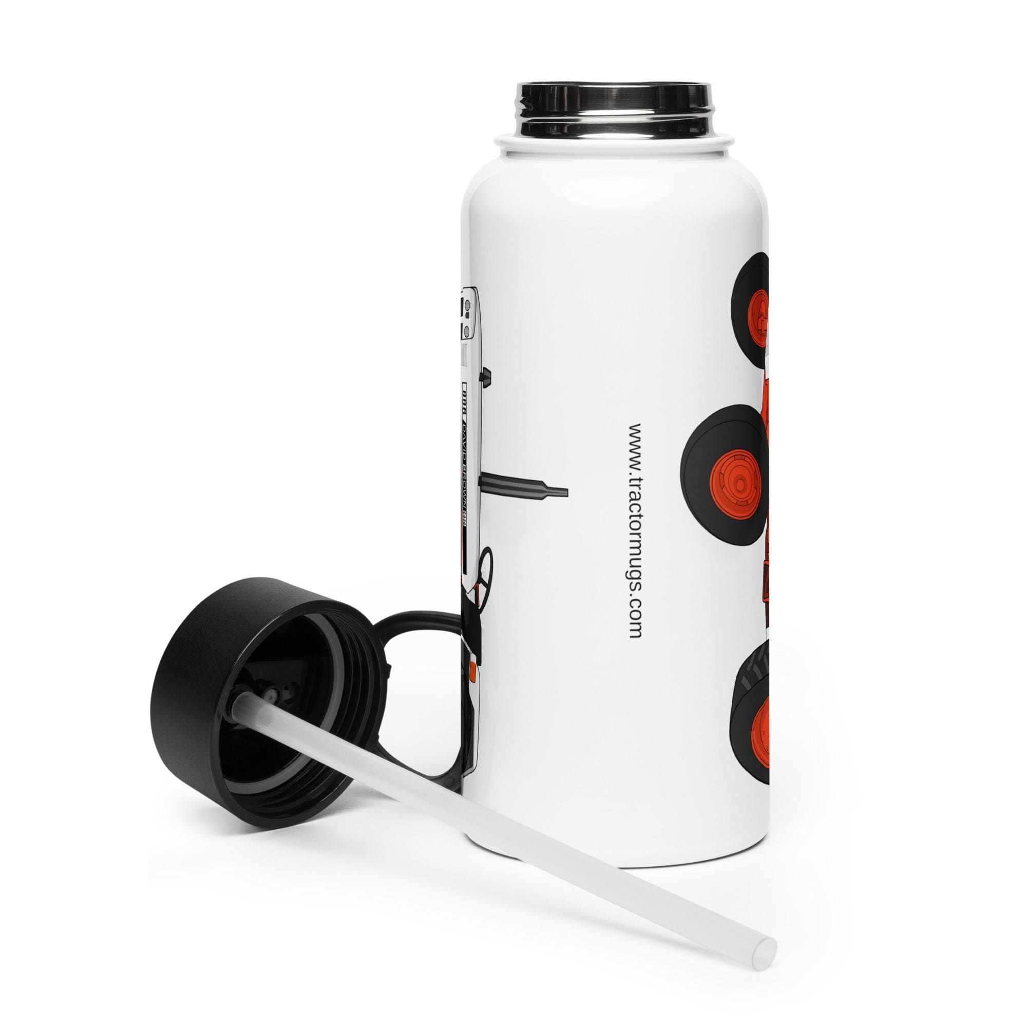 The Tractor Mugs Store Case David Brown 996 (1974) | Stainless Steel Water Bottle Quality Farmers Merch