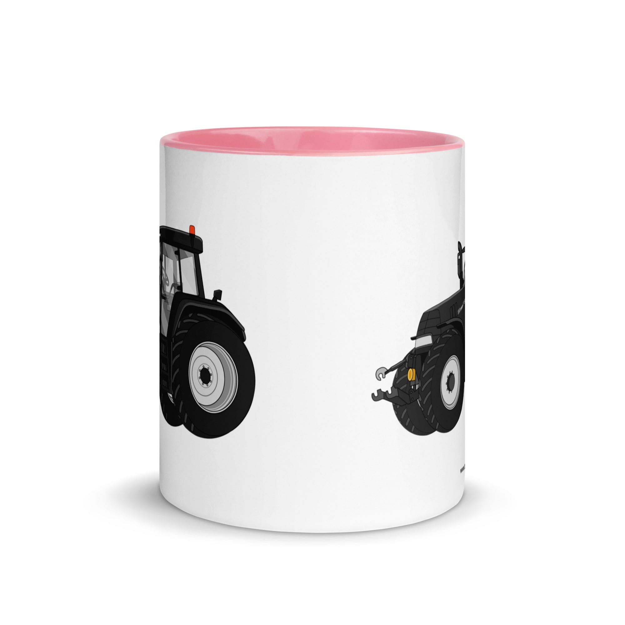 The Tractor Mugs Store Case IH 195 CVX Black | Mug with Color Inside Quality Farmers Merch