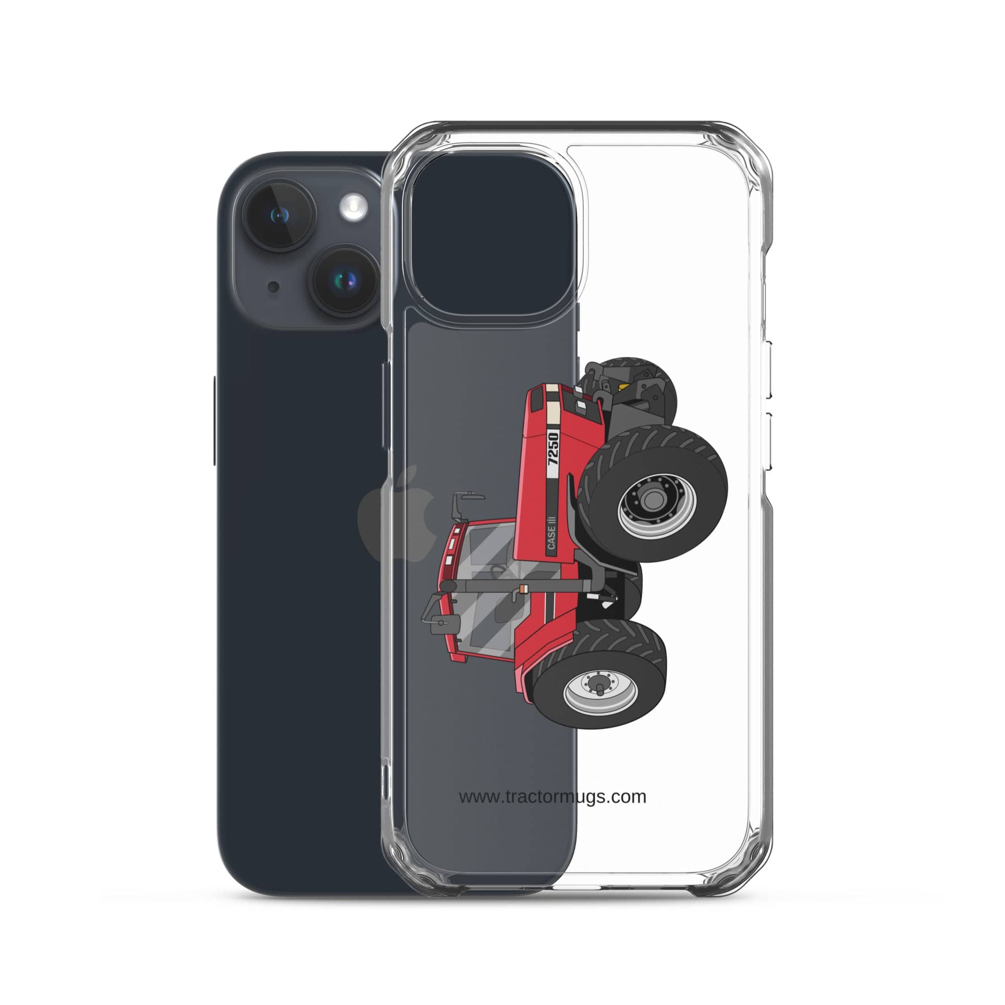 The Tractor Mugs Store Case IH 7250 | Clear Case for iPhone® Quality Farmers Merch