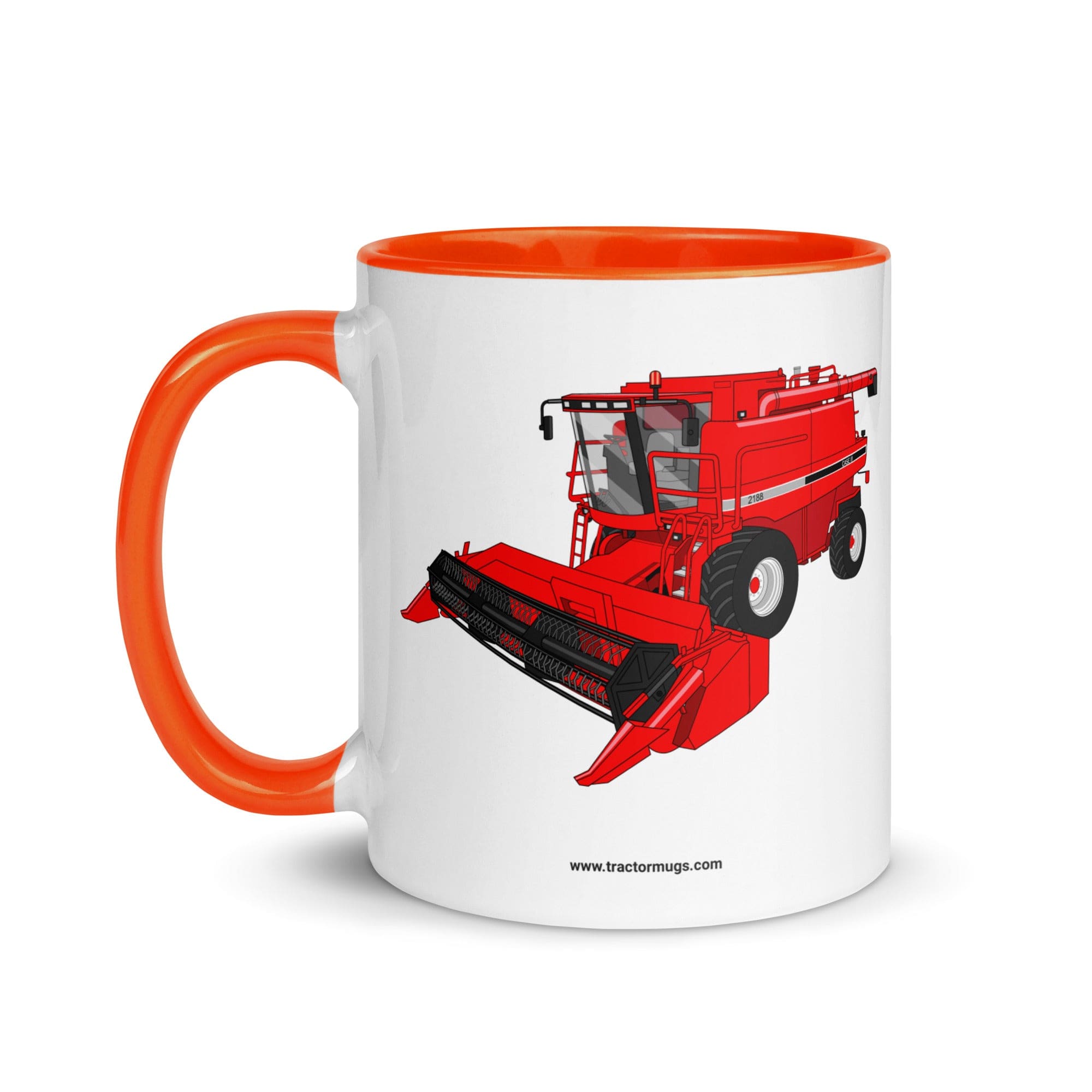 The Tractor Mugs Store Case IH Axial Flow 2188 Harvester | Mug with Color Inside Quality Farmers Merch