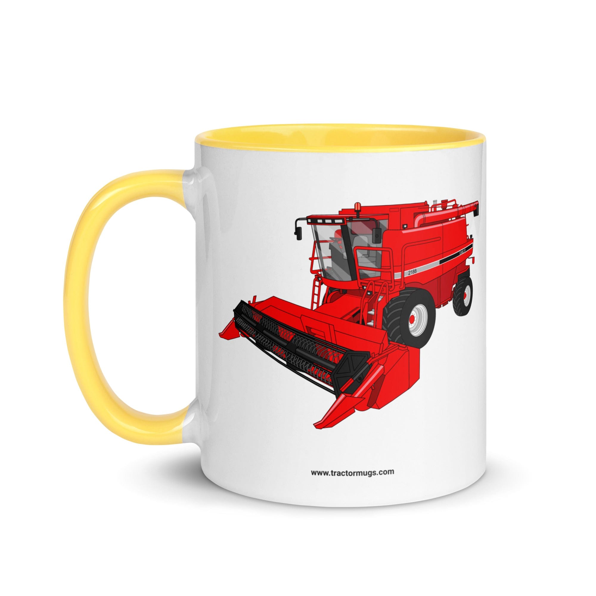 The Tractor Mugs Store Case IH Axial Flow 2188 Harvester | Mug with Color Inside Quality Farmers Merch