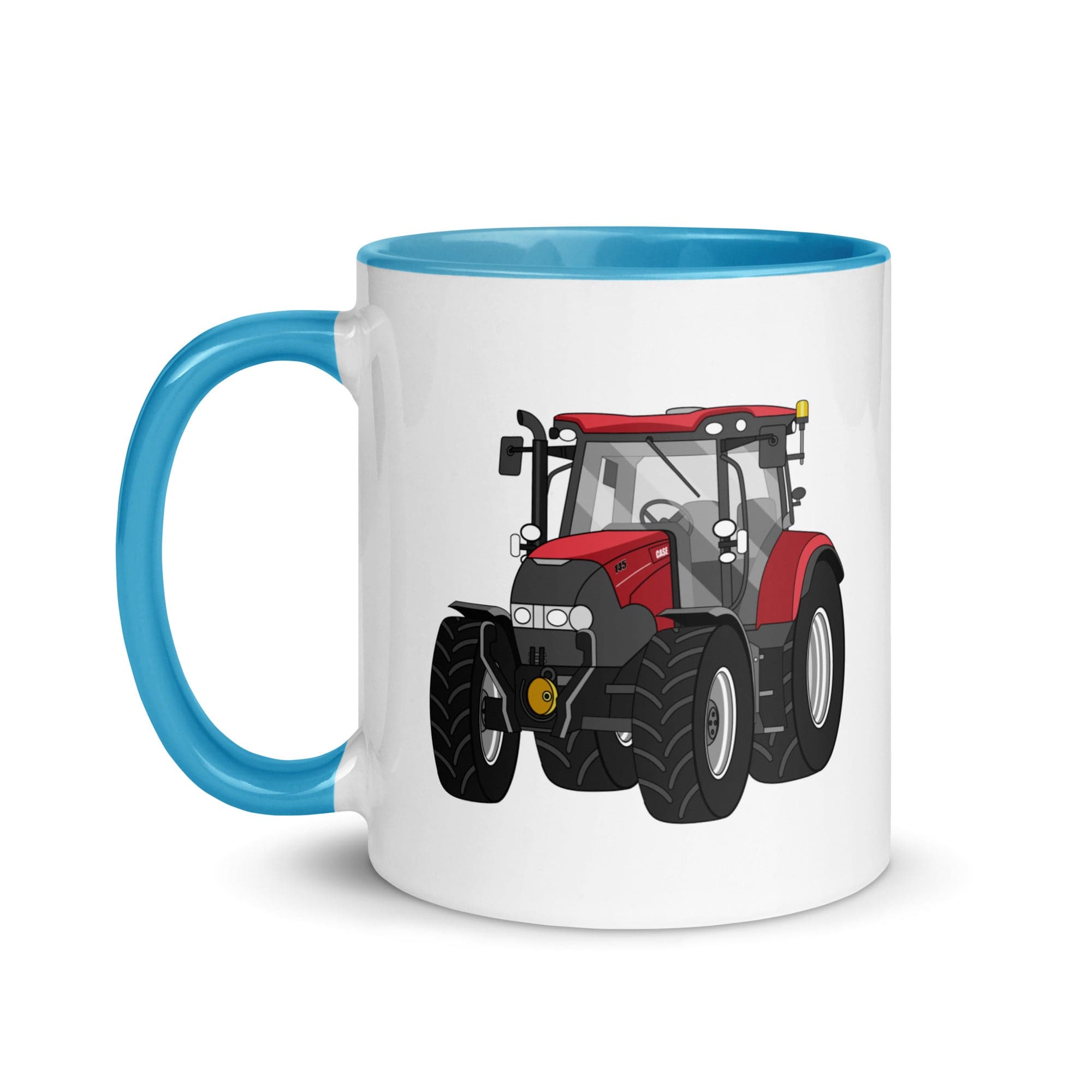 The Tractor Mugs Store Case IH Maxxum 145 | Mug with Color Inside Quality Farmers Merch
