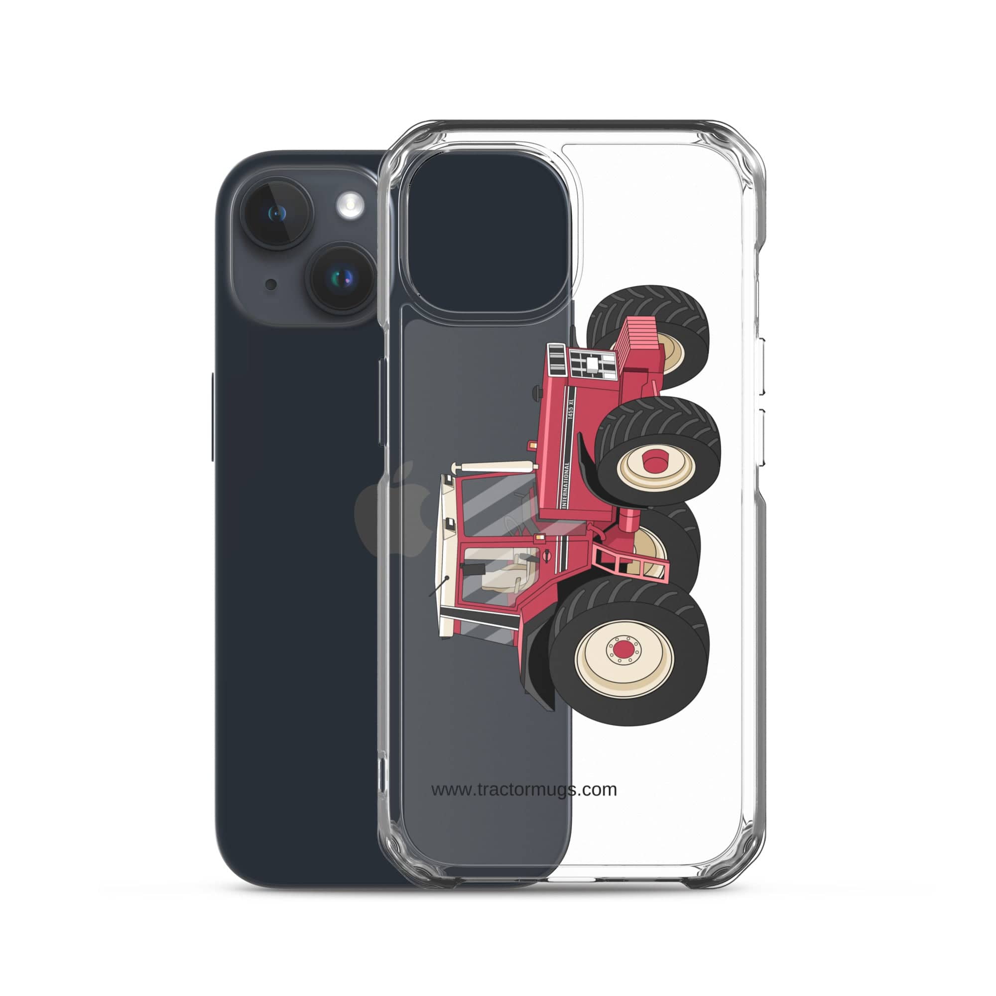The Tractor Mugs Store Case International 1455 XL | Clear Case for iPhone® Quality Farmers Merch