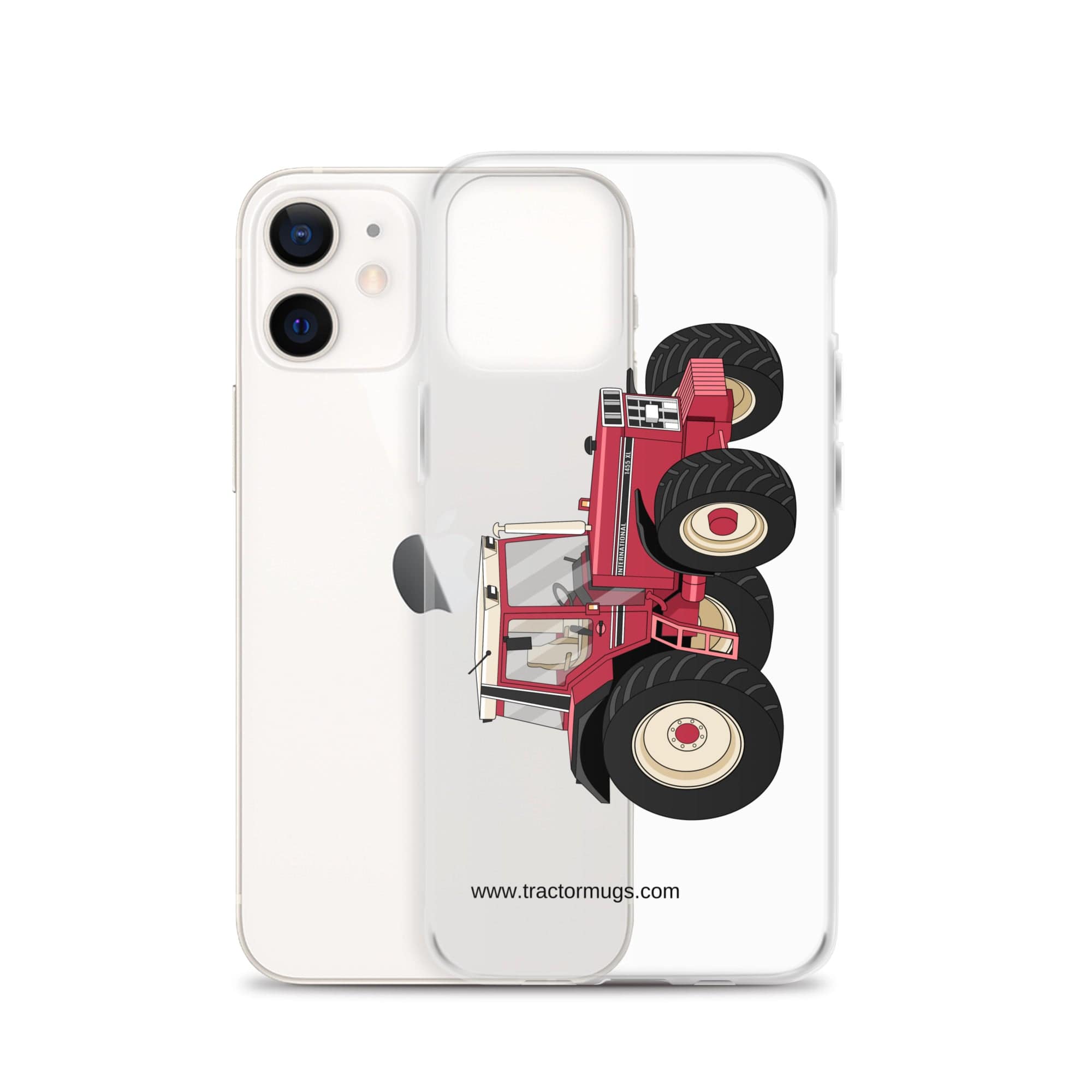The Tractor Mugs Store Case International 1455 XL | Clear Case for iPhone® Quality Farmers Merch