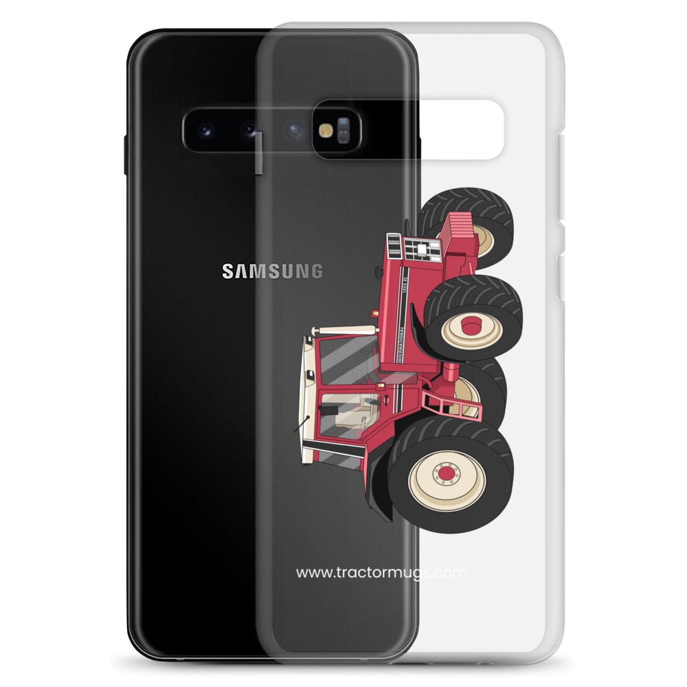 The Tractor Mugs Store Case International 1455 XL | Clear Case for Samsung® Quality Farmers Merch