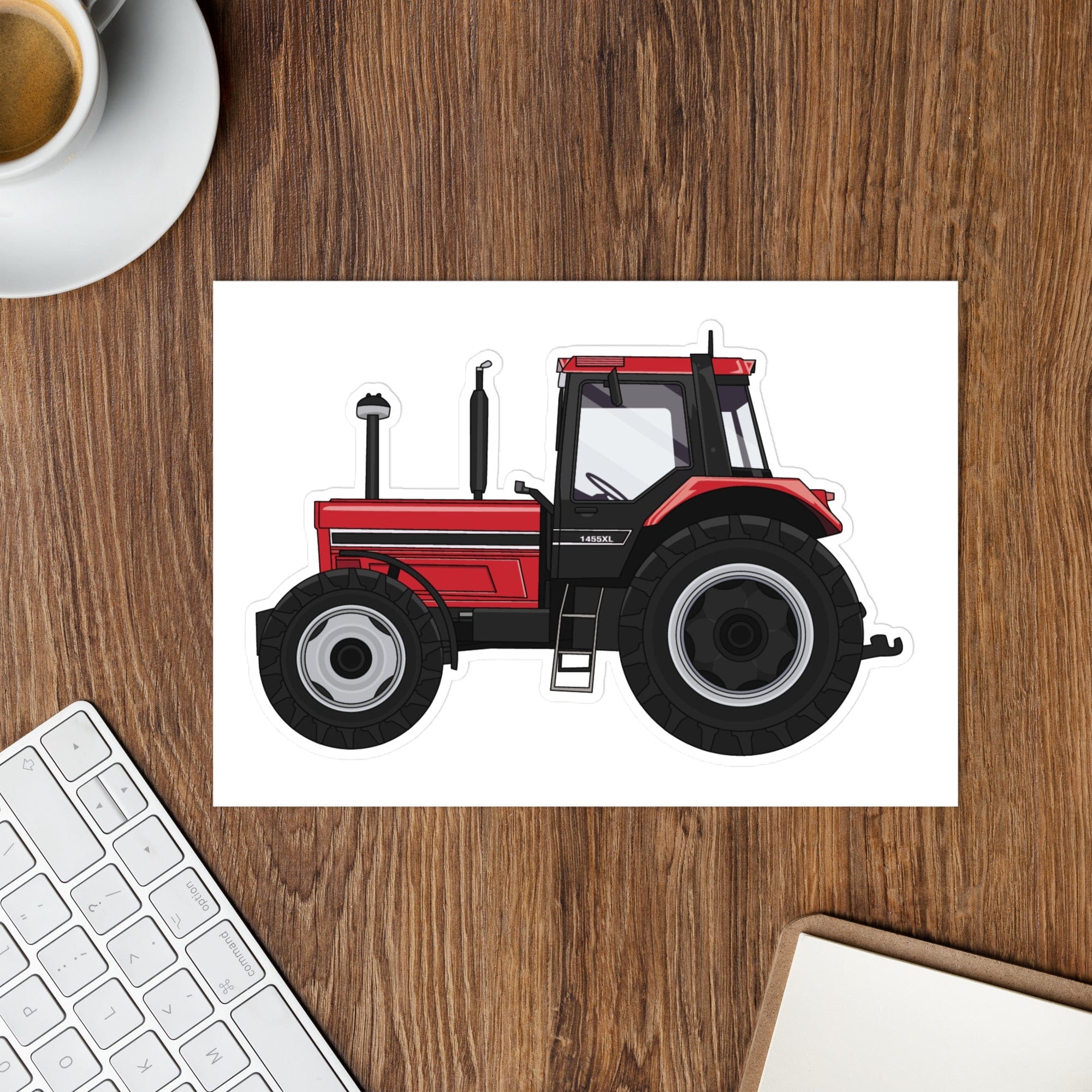 The Tractor Mugs Store Case International 1455 XL | Sticker sheet Quality Farmers Merch