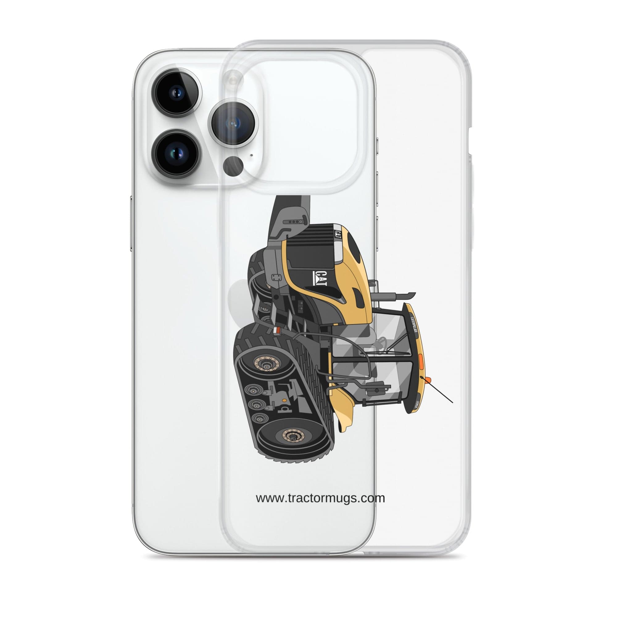 The Tractor Mugs Store Challenger NT765A Crawler | Clear Case for iPhone® Quality Farmers Merch
