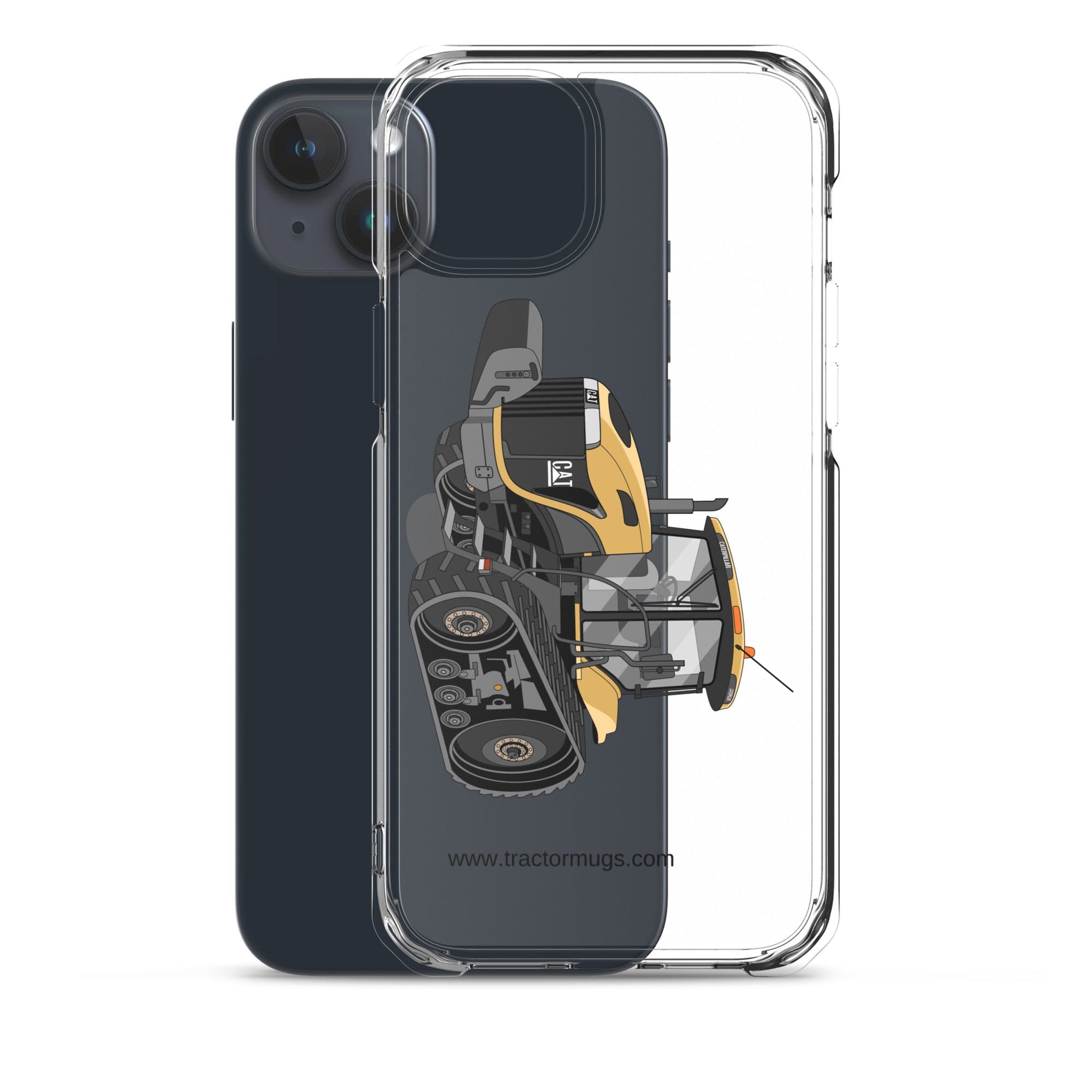 The Tractor Mugs Store Challenger NT765A Crawler | Clear Case for iPhone® Quality Farmers Merch