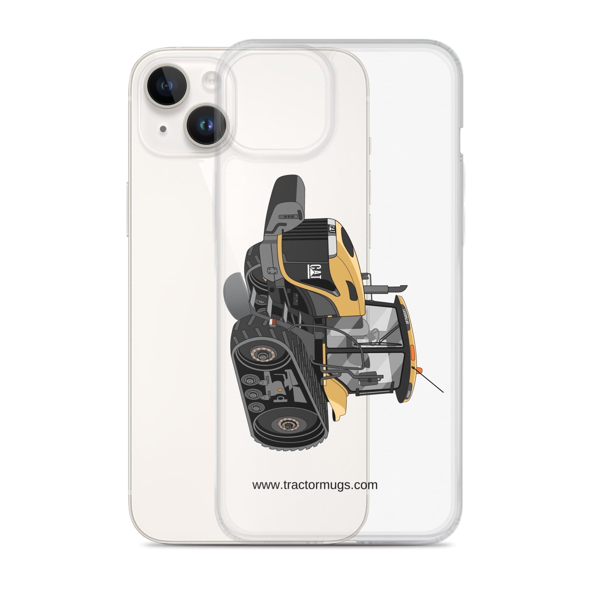 The Tractor Mugs Store Challenger NT765A Crawler | Clear Case for iPhone® Quality Farmers Merch