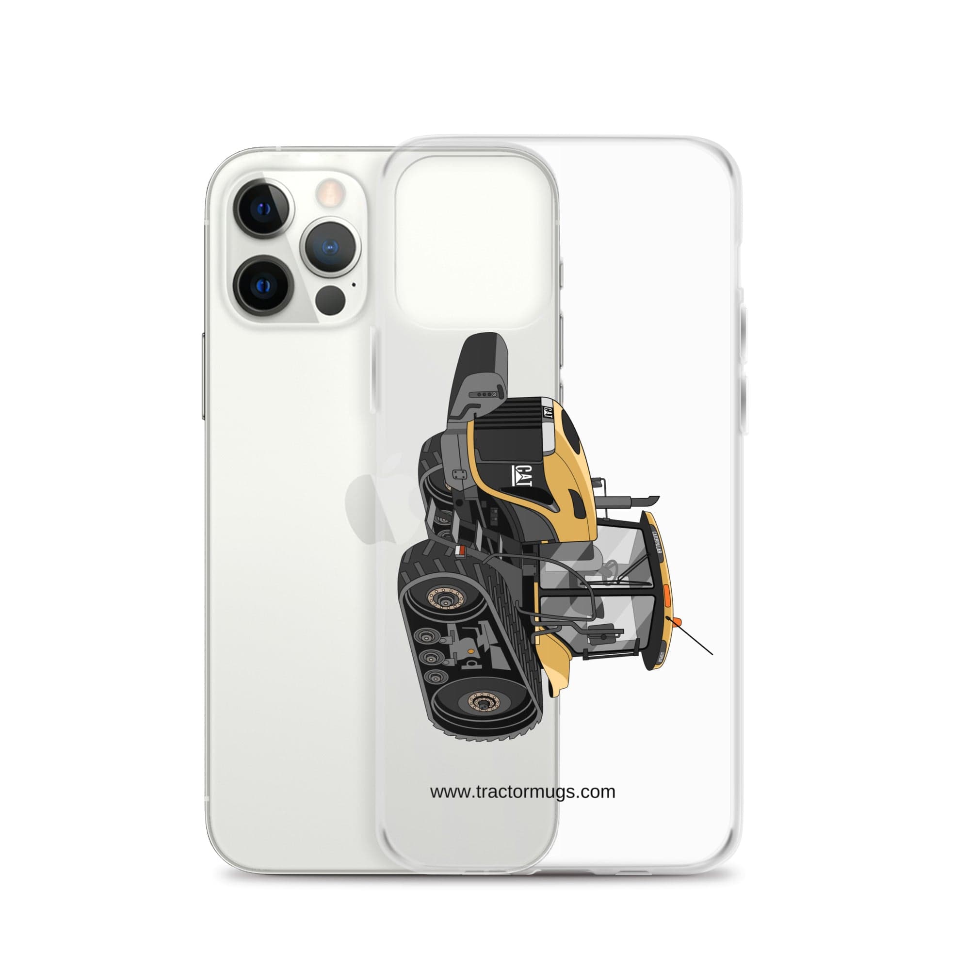 The Tractor Mugs Store Challenger NT765A Crawler | Clear Case for iPhone® Quality Farmers Merch