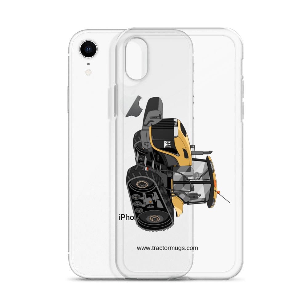 The Tractor Mugs Store Challenger NT765A Crawler | Clear Case for iPhone® Quality Farmers Merch