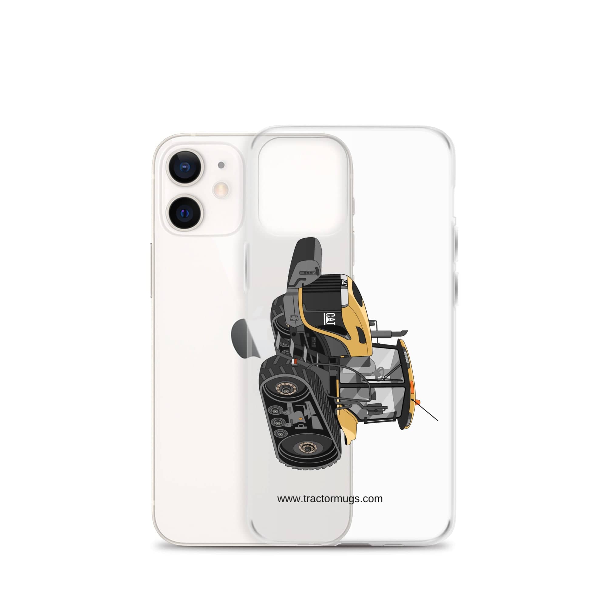 The Tractor Mugs Store Challenger NT765A Crawler | Clear Case for iPhone® Quality Farmers Merch