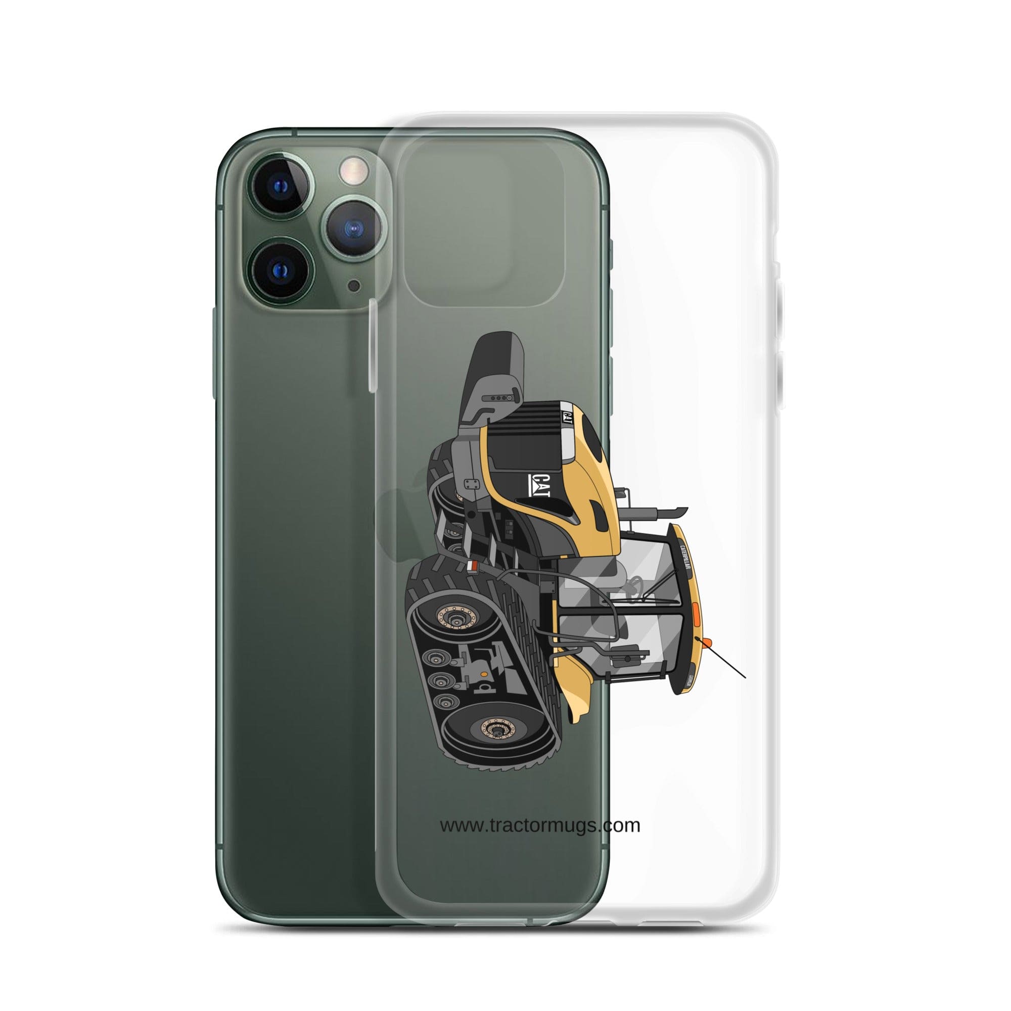 The Tractor Mugs Store Challenger NT765A Crawler | Clear Case for iPhone® Quality Farmers Merch