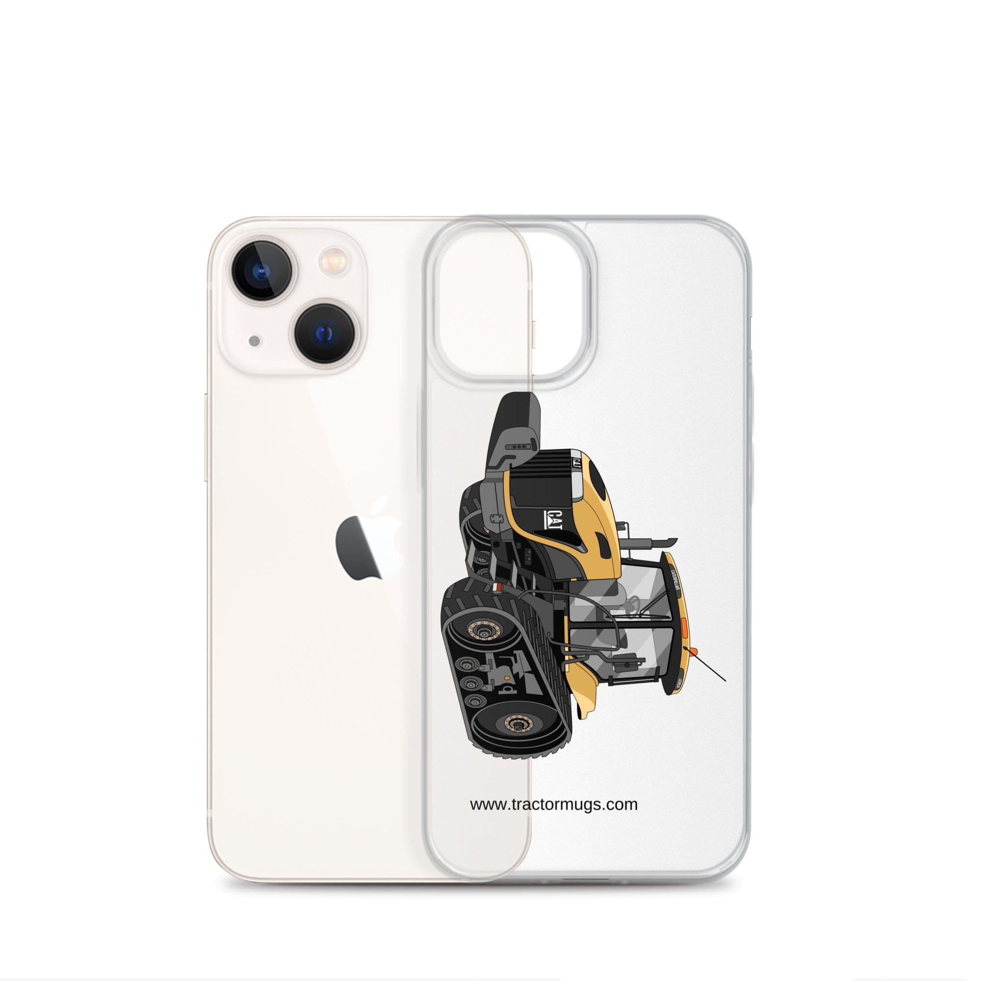The Tractor Mugs Store Challenger NT765A Crawler | Clear Case for iPhone® Quality Farmers Merch