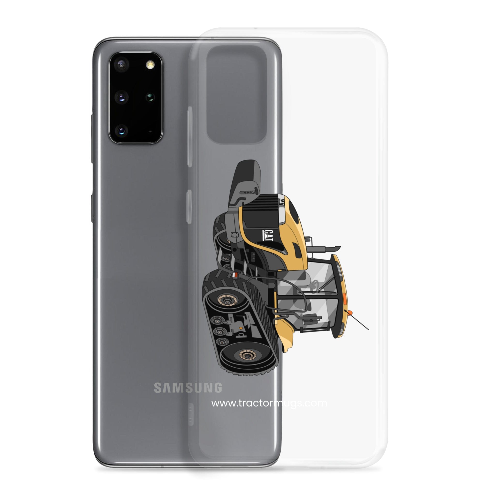 The Tractor Mugs Store Challenger NT765A Crawler | Clear Case for Samsung® Quality Farmers Merch