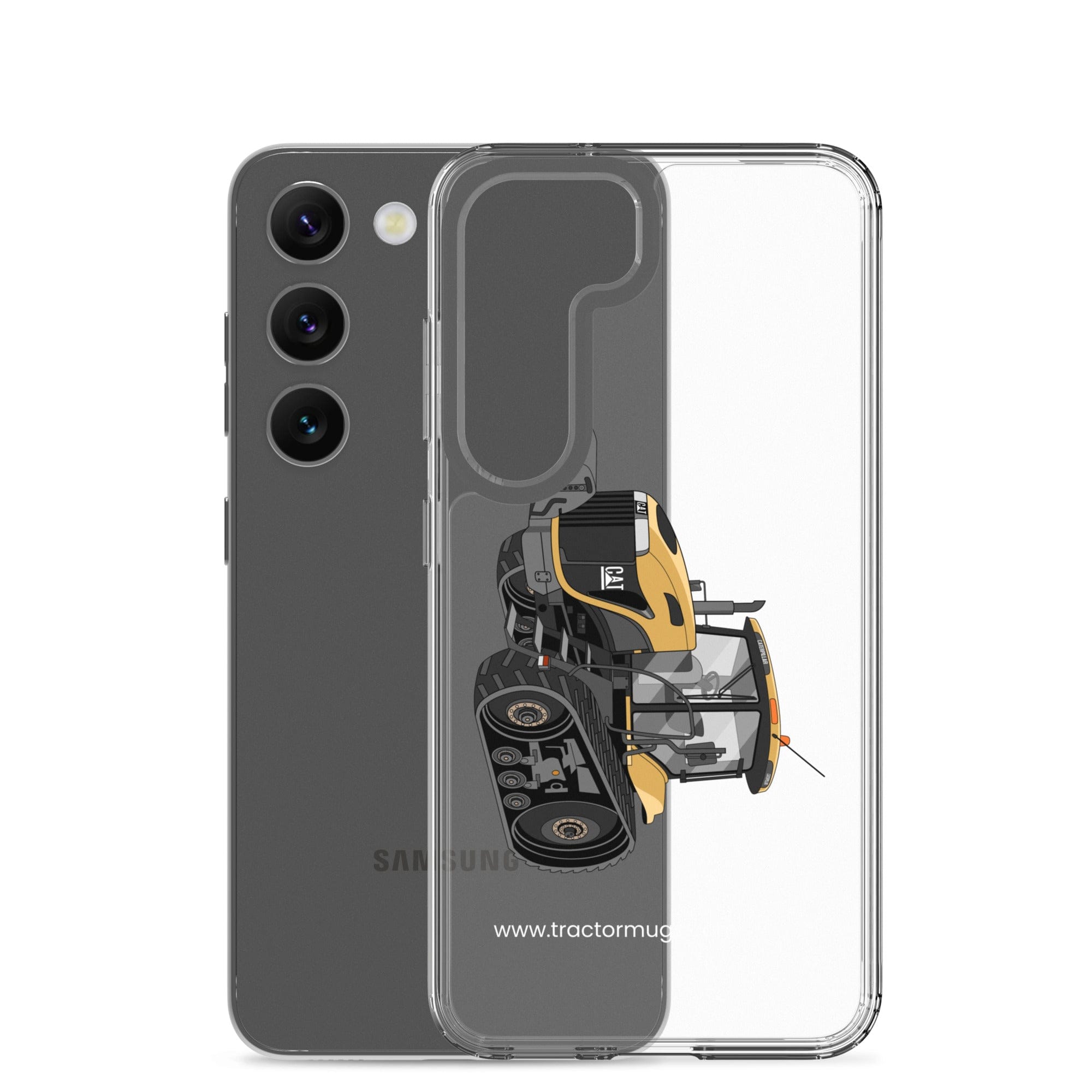 The Tractor Mugs Store Challenger NT765A Crawler | Clear Case for Samsung® Quality Farmers Merch