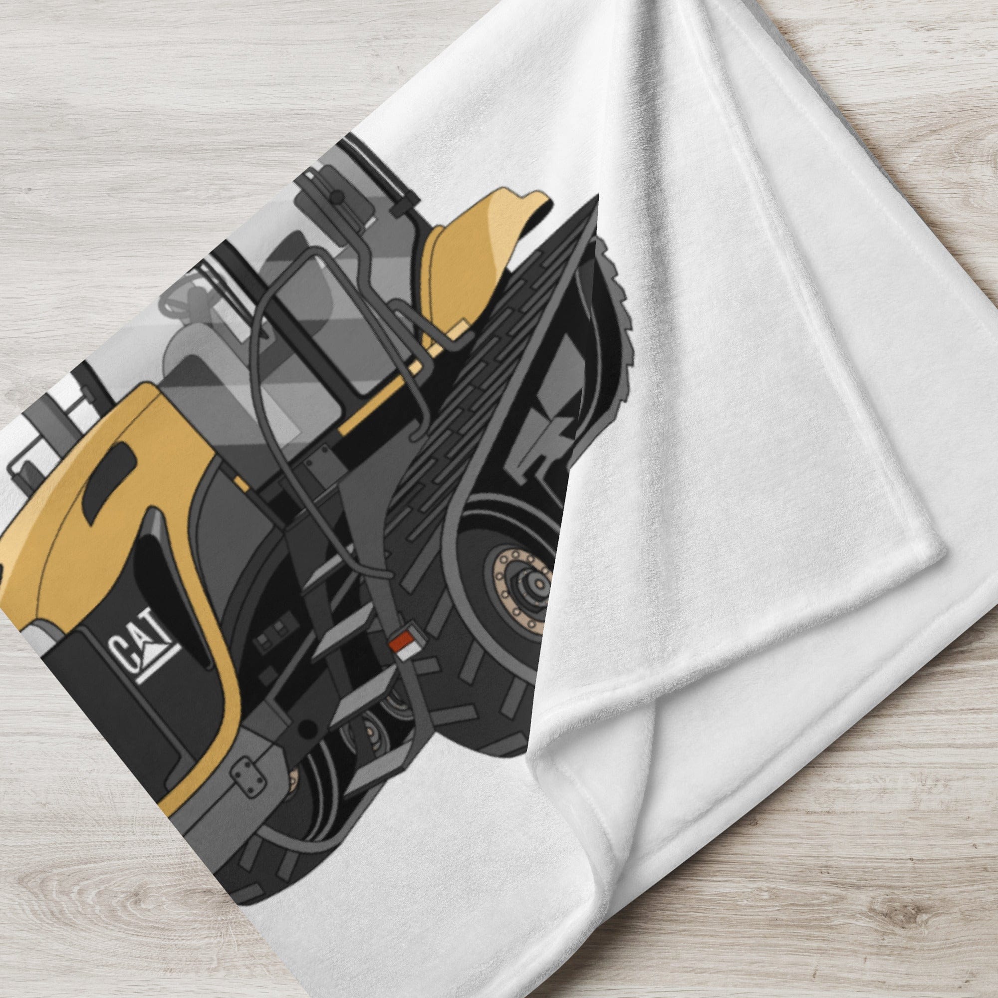 The Tractor Mugs Store Challenger NT765A Crawler | Throw Blanket Quality Farmers Merch