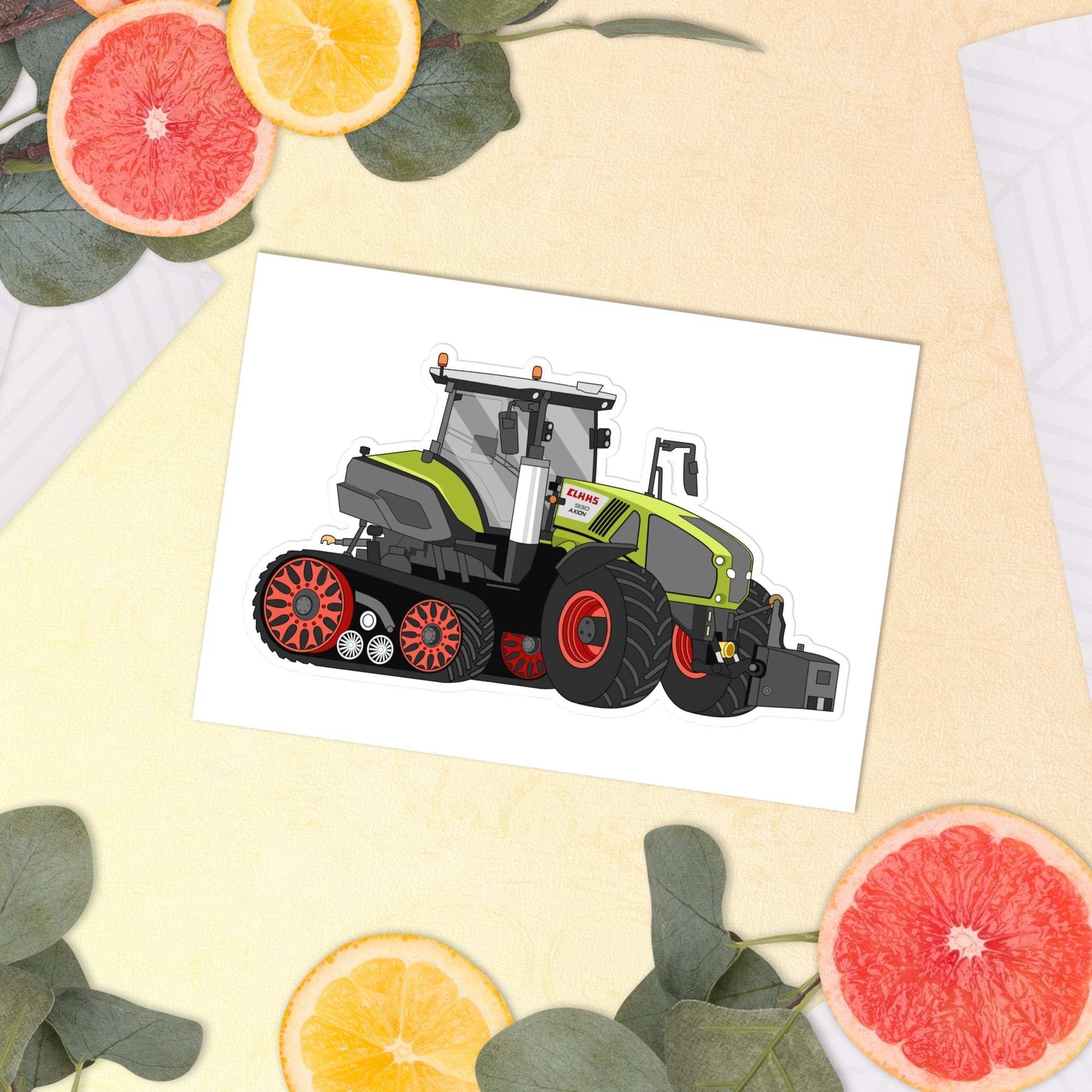 The Tractor Mugs Store Class Axion 930 | Sticker sheet Quality Farmers Merch