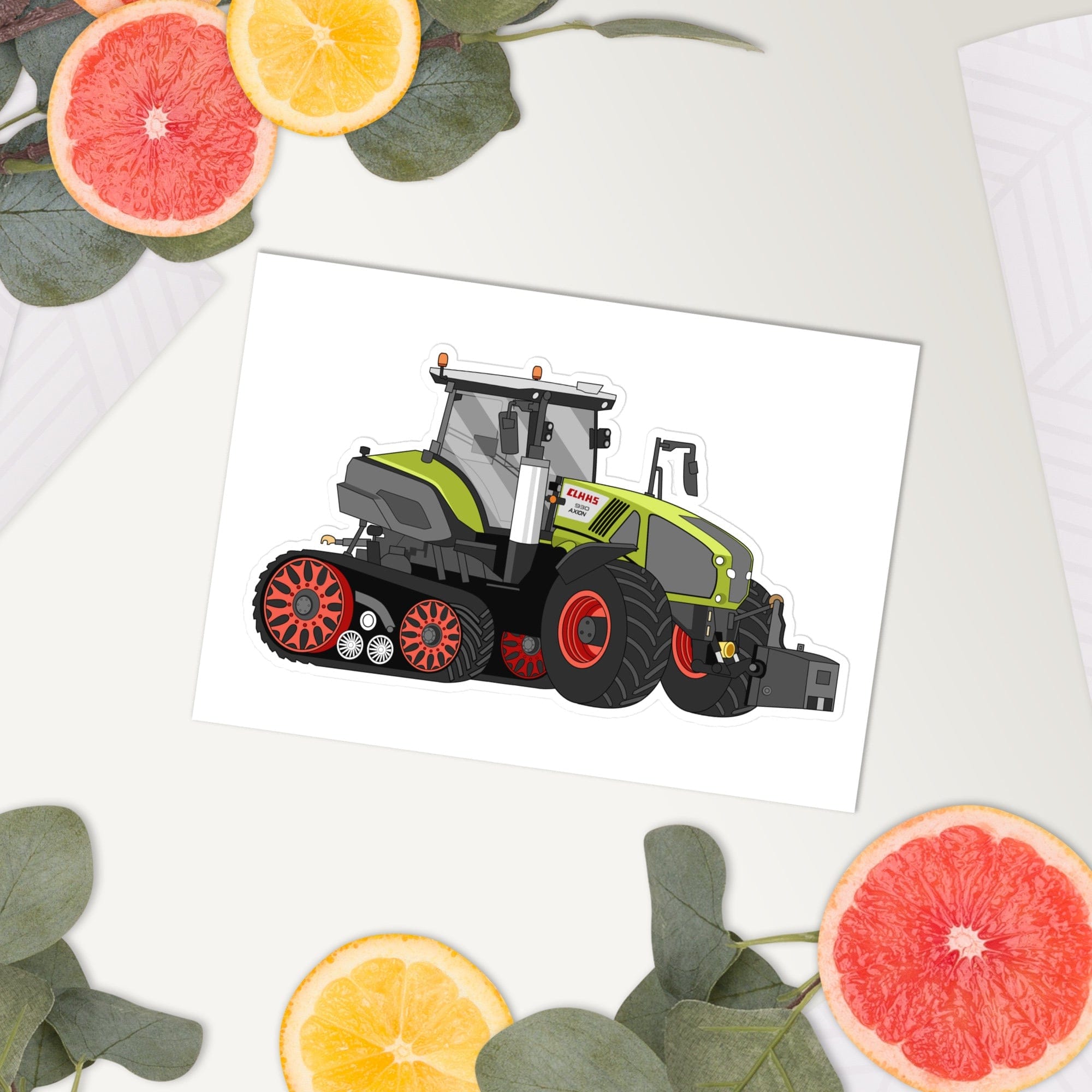 The Tractor Mugs Store Class Axion 930 | Sticker sheet Quality Farmers Merch