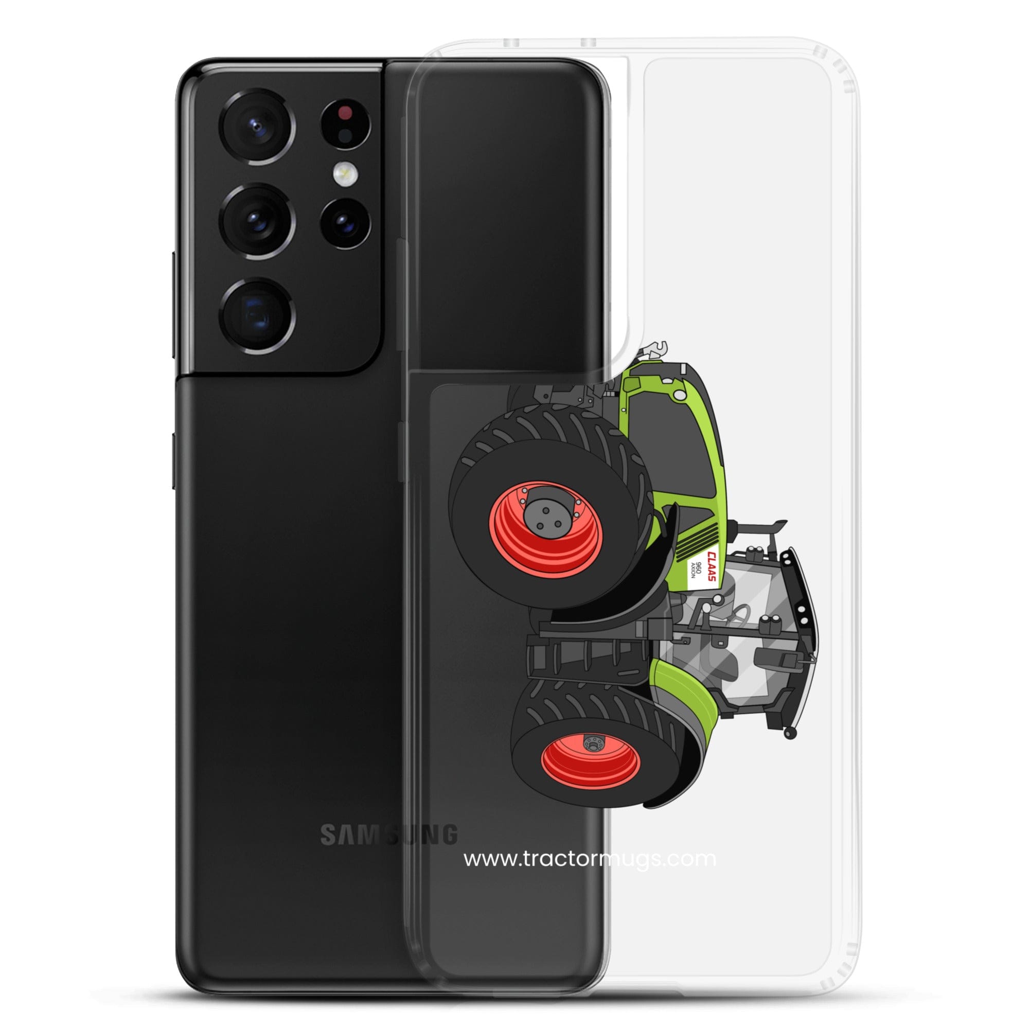 The Tractor Mugs Store Class Axion 960 | Clear Case for SamsungĀ® Quality Farmers Merch