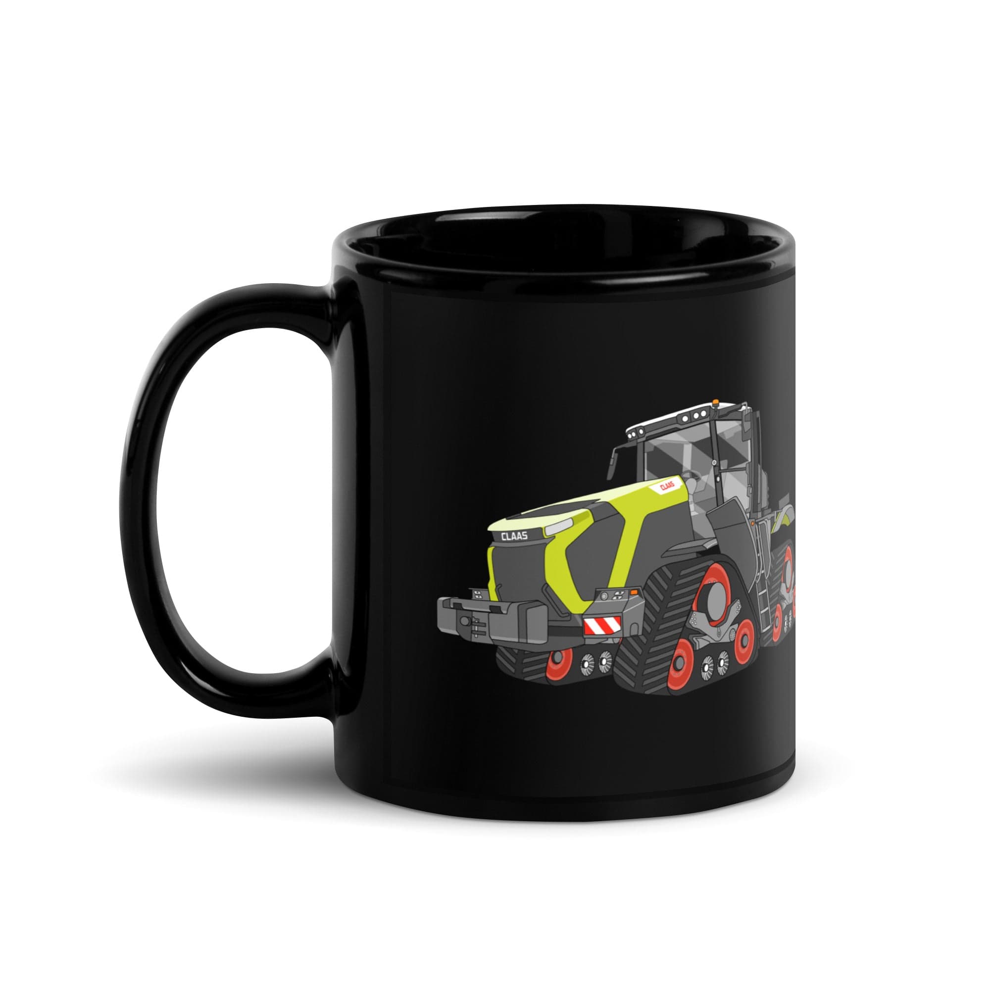 The Tractor Mugs Store Class Terion 12.650 Terra Trac | Black Glossy Mug Quality Farmers Merch