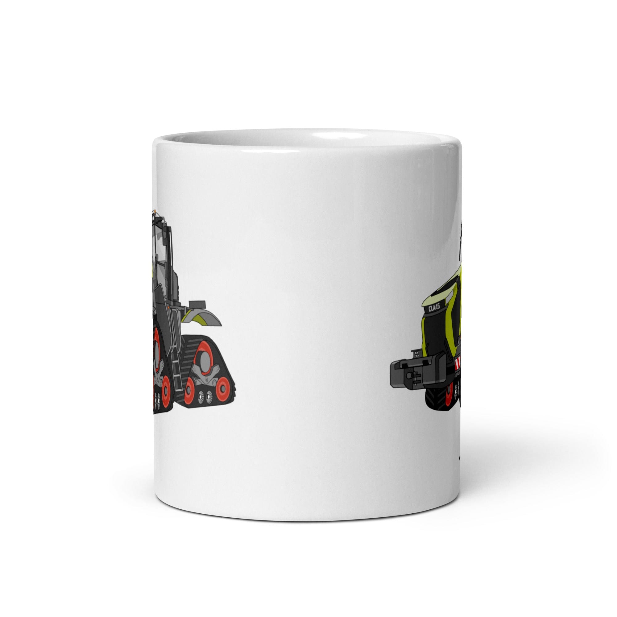 The Tractor Mugs Store Class Terion 12.650 Terra Trac | White glossy mug Quality Farmers Merch