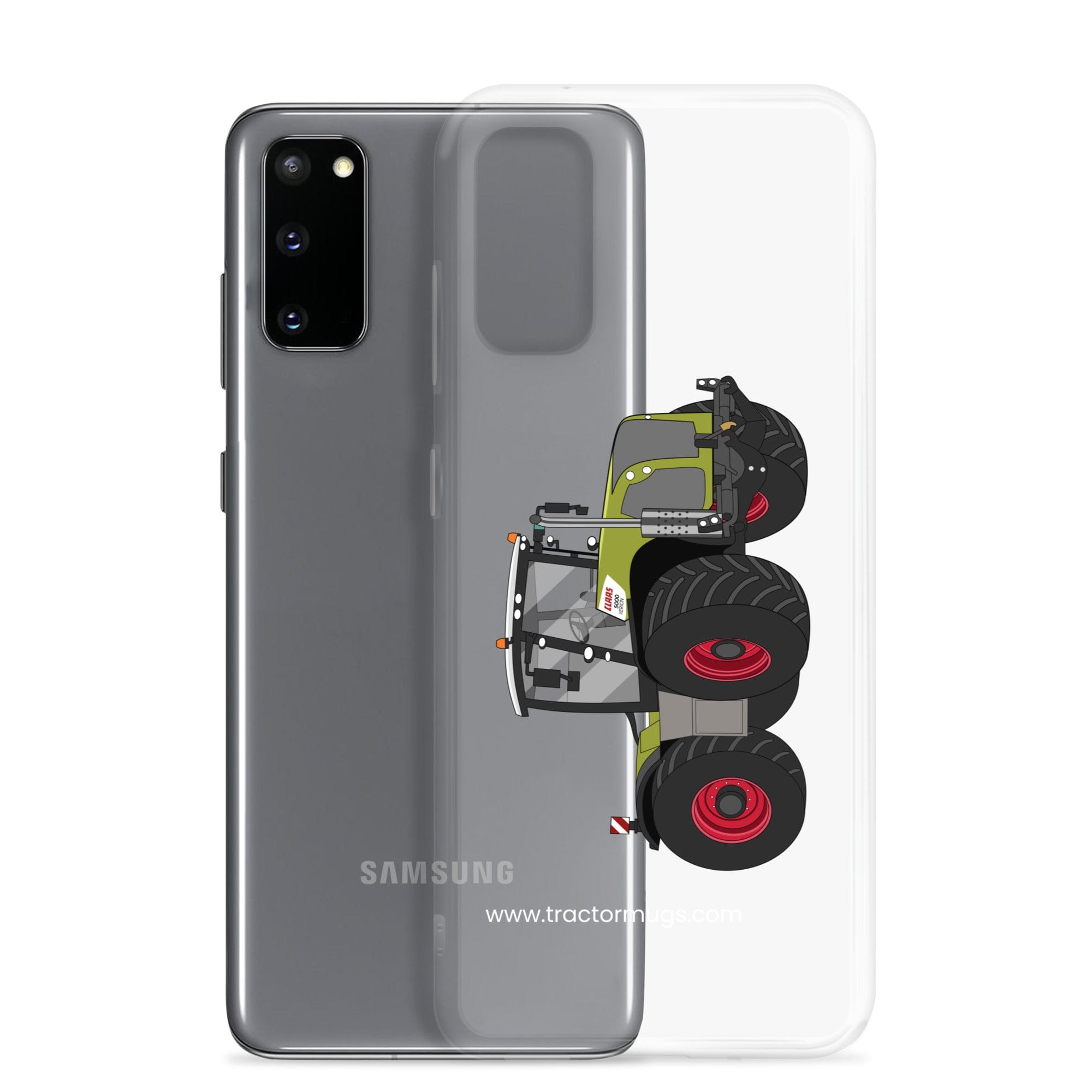 The Tractor Mugs Store Class Xerion 5000 | Clear Case for Samsung® Quality Farmers Merch