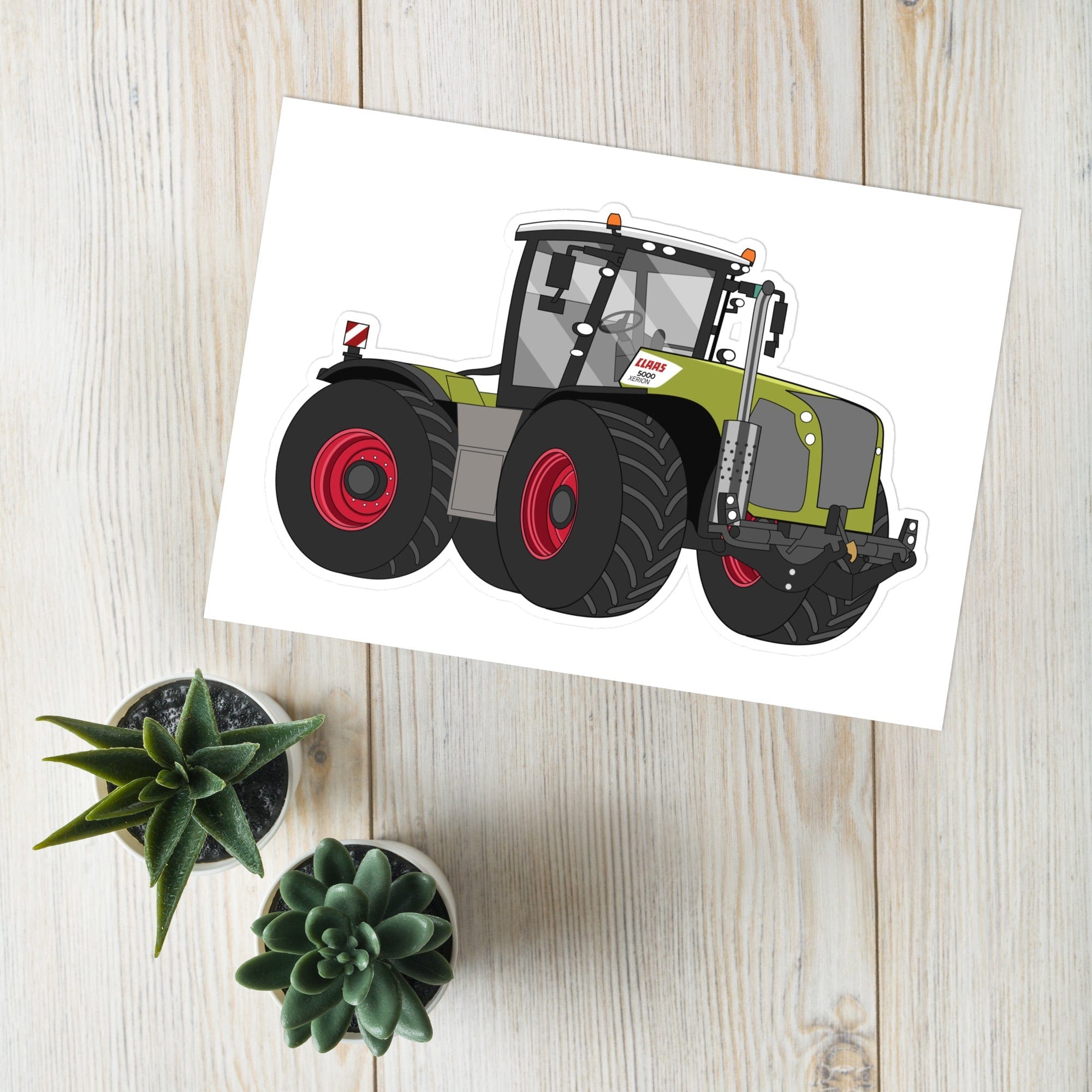 The Tractor Mugs Store Class Xerion 5000 | Sticker sheet Quality Farmers Merch