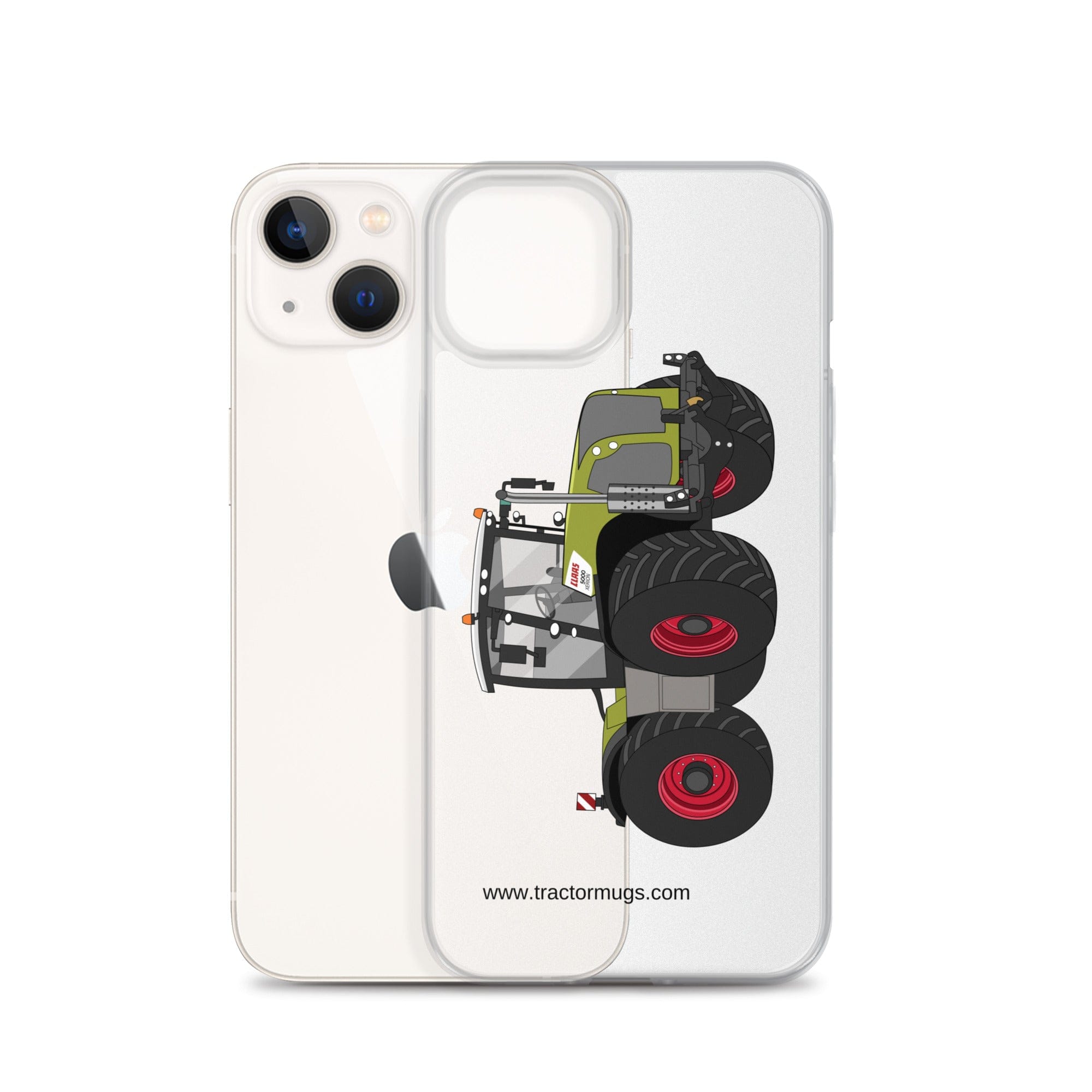 The Tractor Mugs Store Class Xerion 5000 Tractor VC | Clear Case for iPhone® Quality Farmers Merch