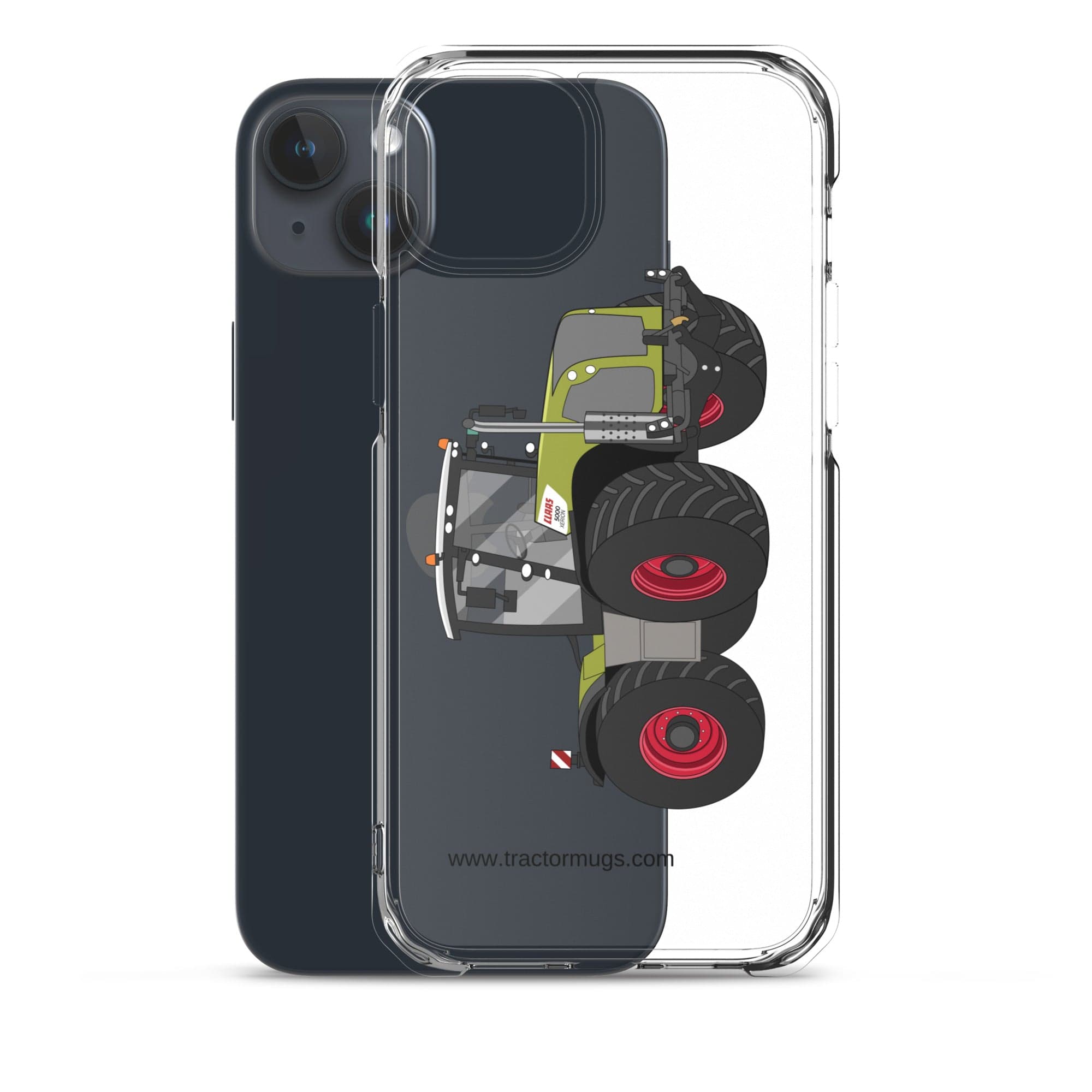 The Tractor Mugs Store Class Xerion 5000 Tractor VC | Clear Case for iPhone® Quality Farmers Merch