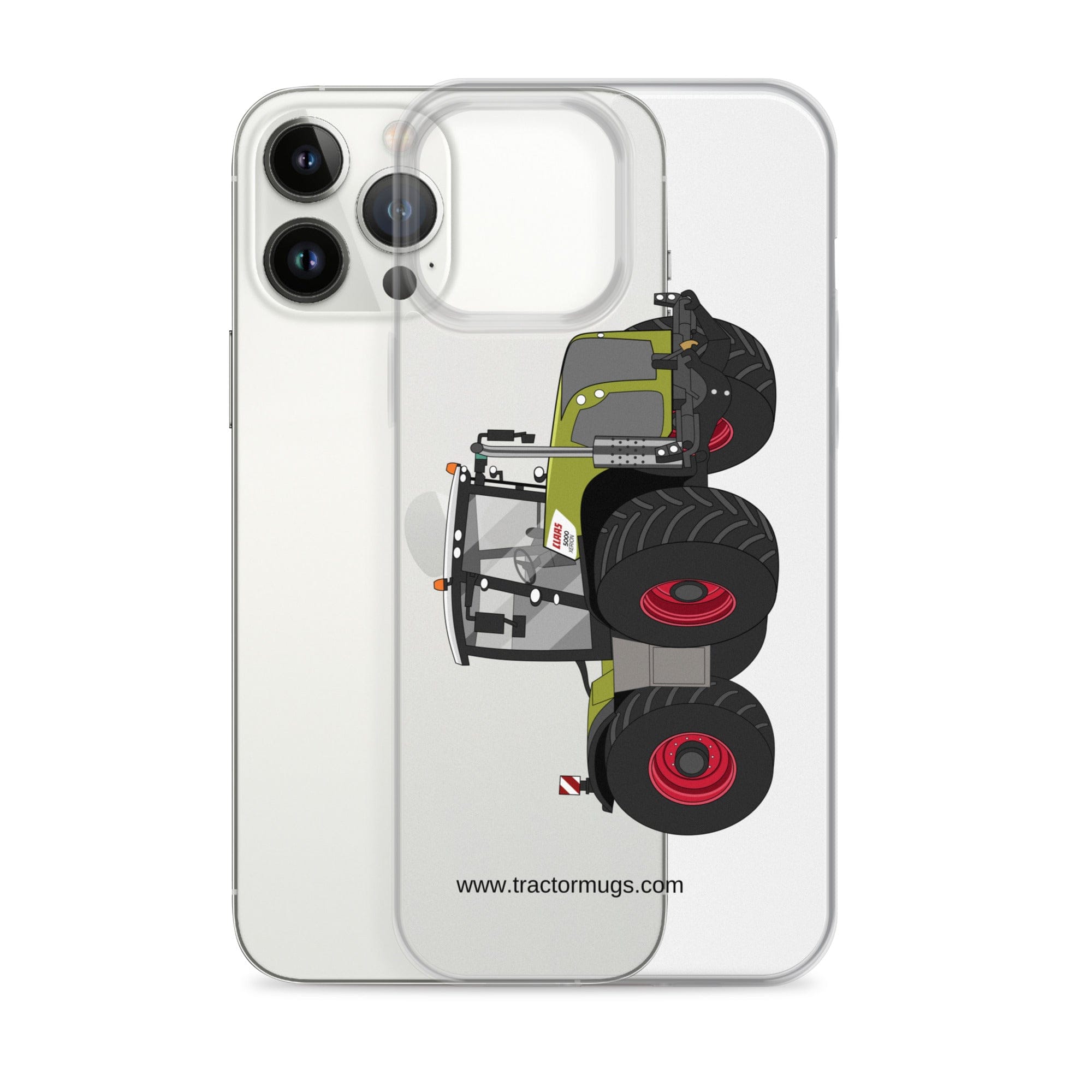 The Tractor Mugs Store Class Xerion 5000 Tractor VC | Clear Case for iPhone® Quality Farmers Merch
