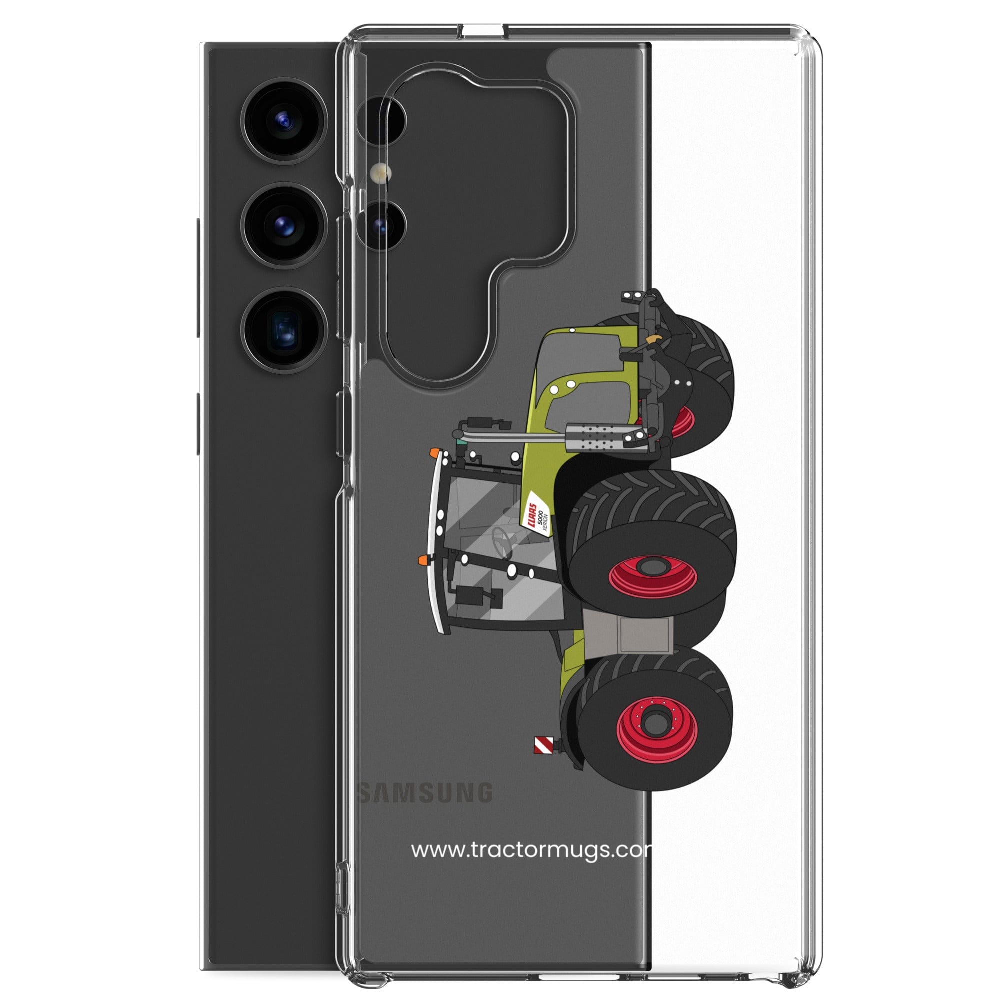 The Tractor Mugs Store Class Xerion 5000 Tractor VC | Clear Case for Samsung® Quality Farmers Merch