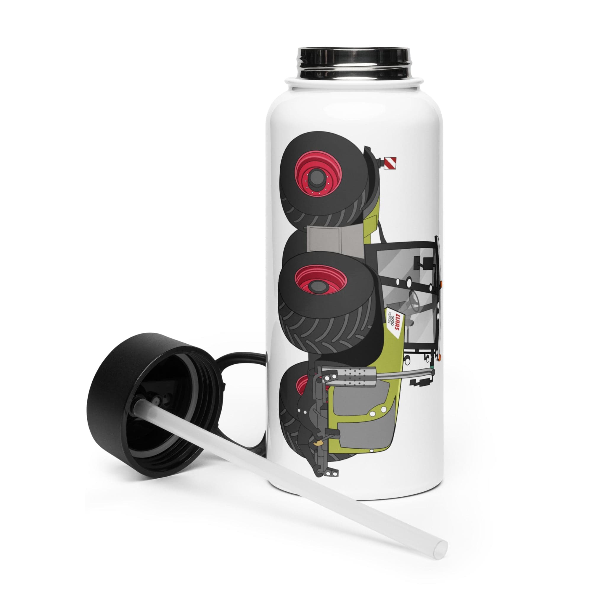 The Tractor Mugs Store Class Xerion 5000 Tractor VC | Stainless Steel Water Bottle Quality Farmers Merch