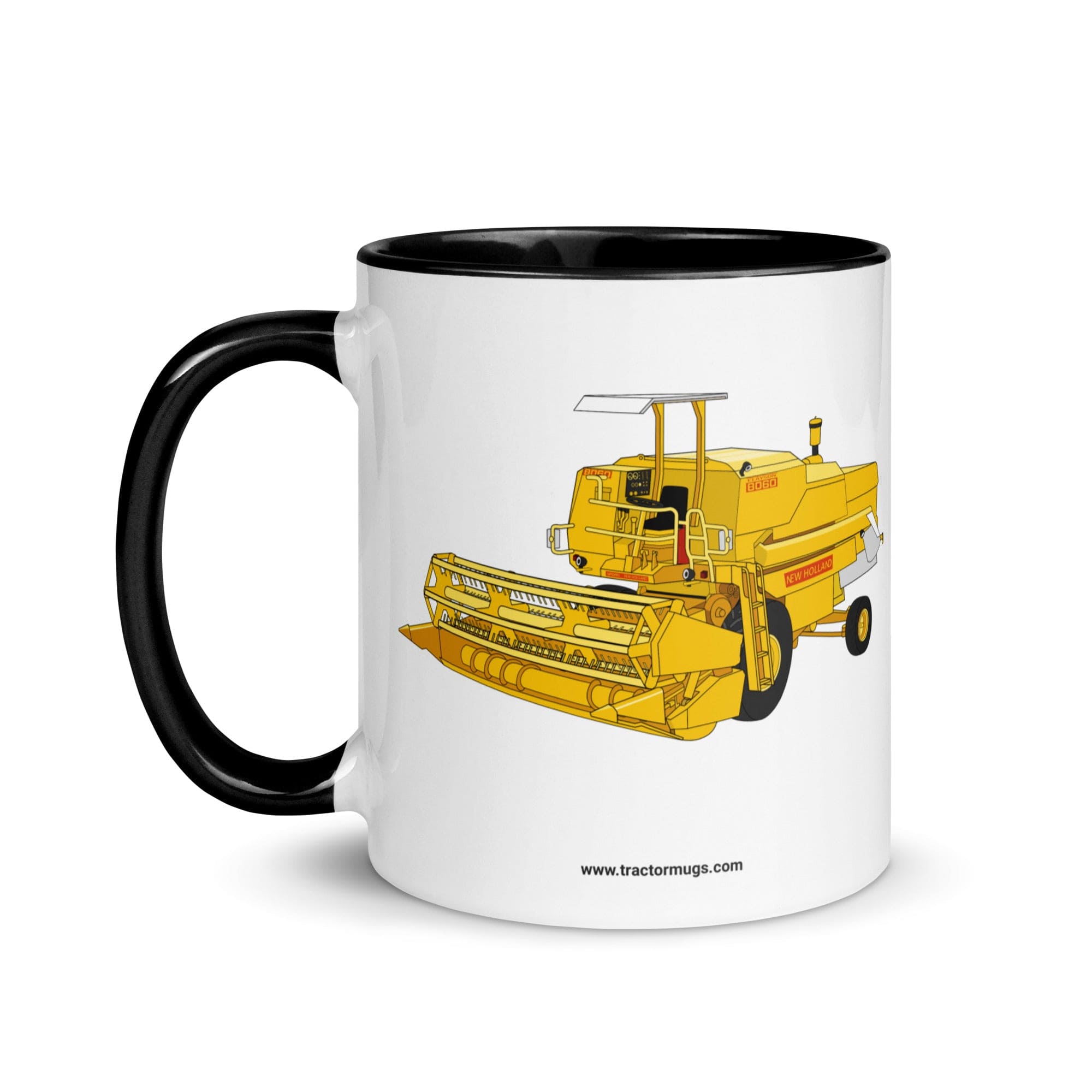 The Tractor Mugs Store Clayson 8060 Combine Harvester | Mug with Color Inside Quality Farmers Merch