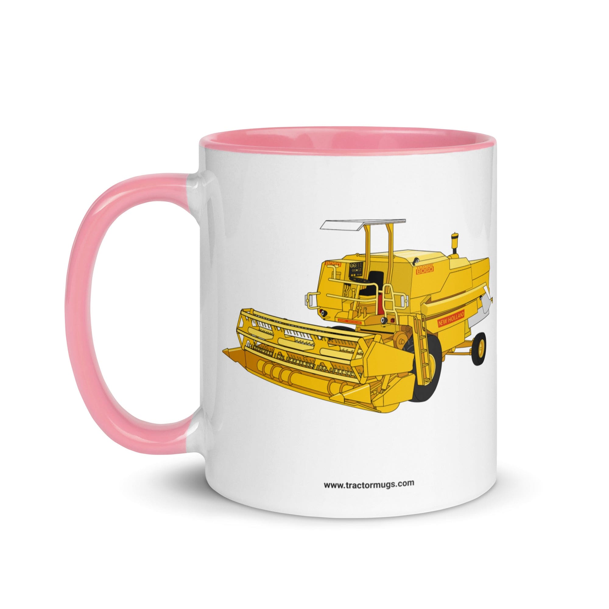 The Tractor Mugs Store Clayson 8060 Combine Harvester | Mug with Color Inside Quality Farmers Merch