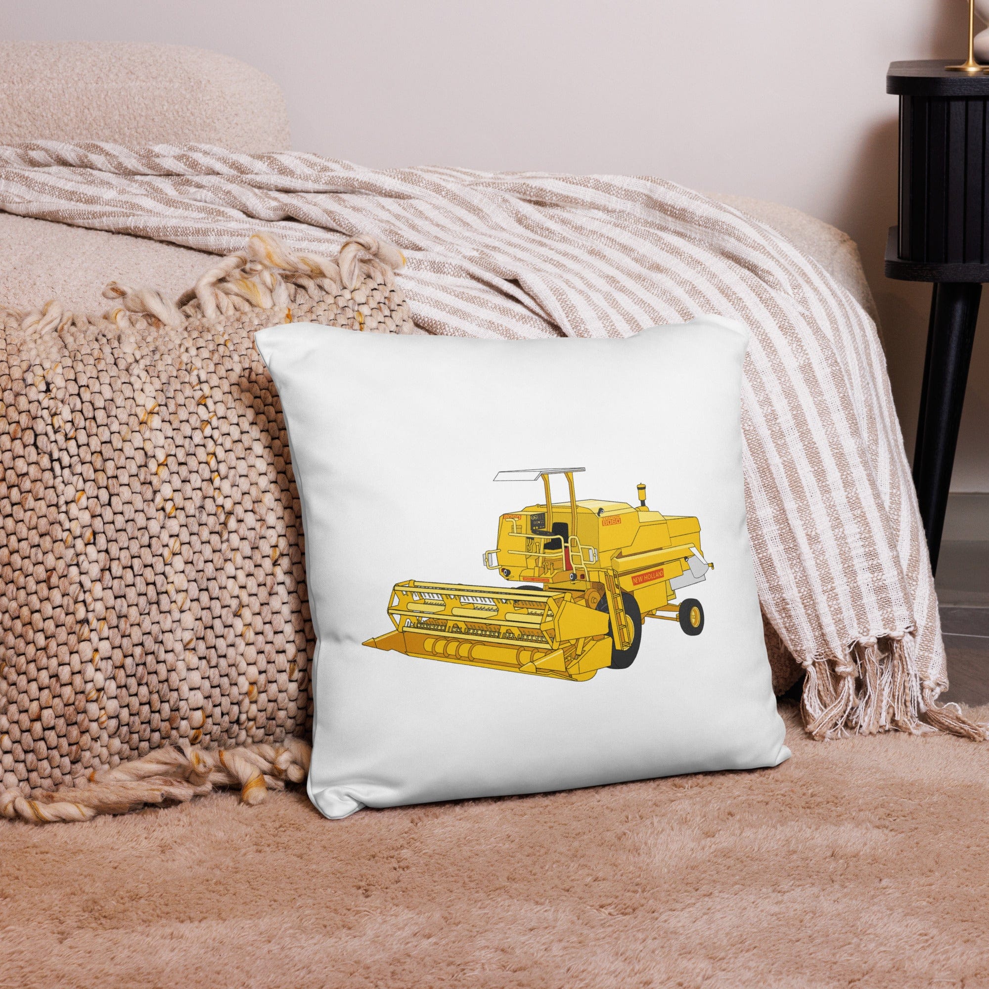 The Tractor Mugs Store Clayson 8060 Combine Harvester | Pillow Case Quality Farmers Merch