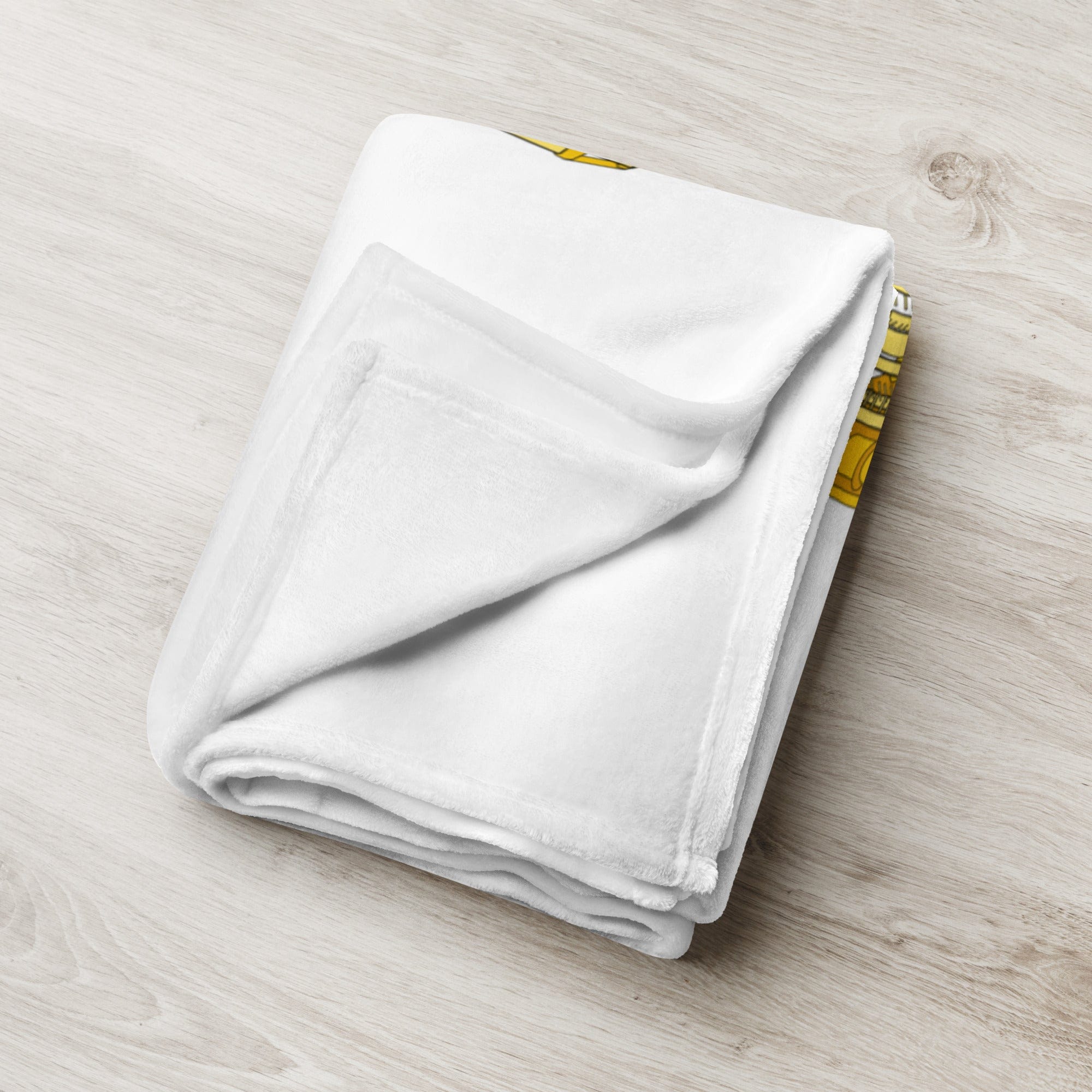 The Tractor Mugs Store Clayson 8060 Combine Harvester | Throw Blanket Quality Farmers Merch