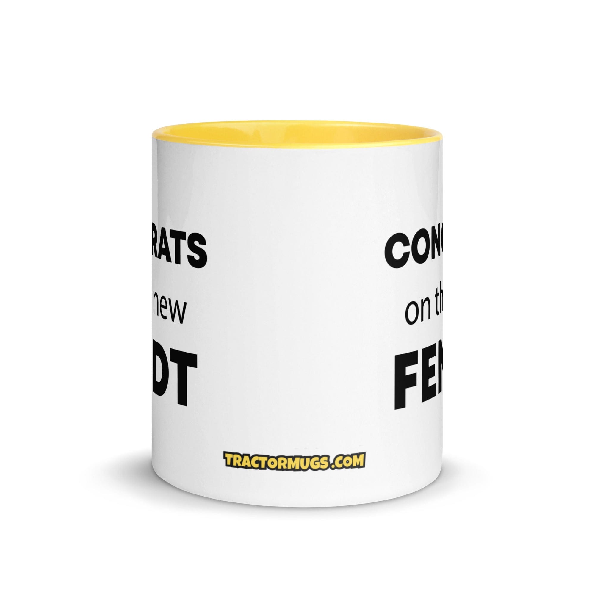 The Tractor Mugs Store Congrats On The New Fendt | Mug with Color Inside Quality Farmers Merch