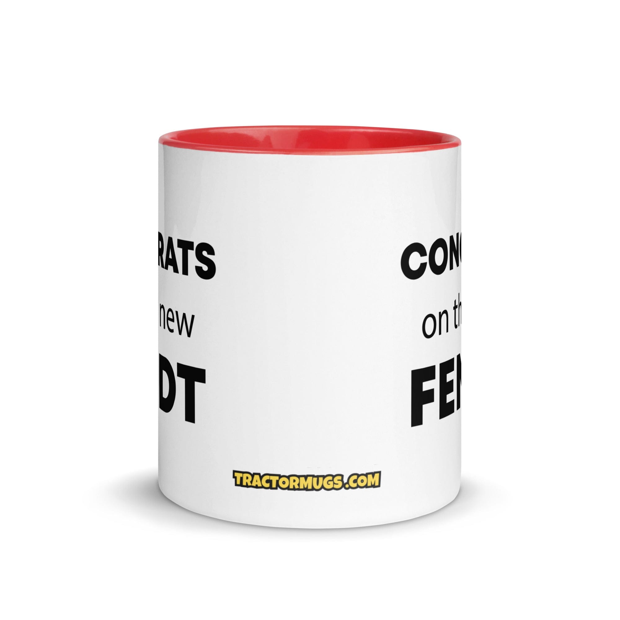 The Tractor Mugs Store Congrats On The New Fendt | Mug with Color Inside Quality Farmers Merch
