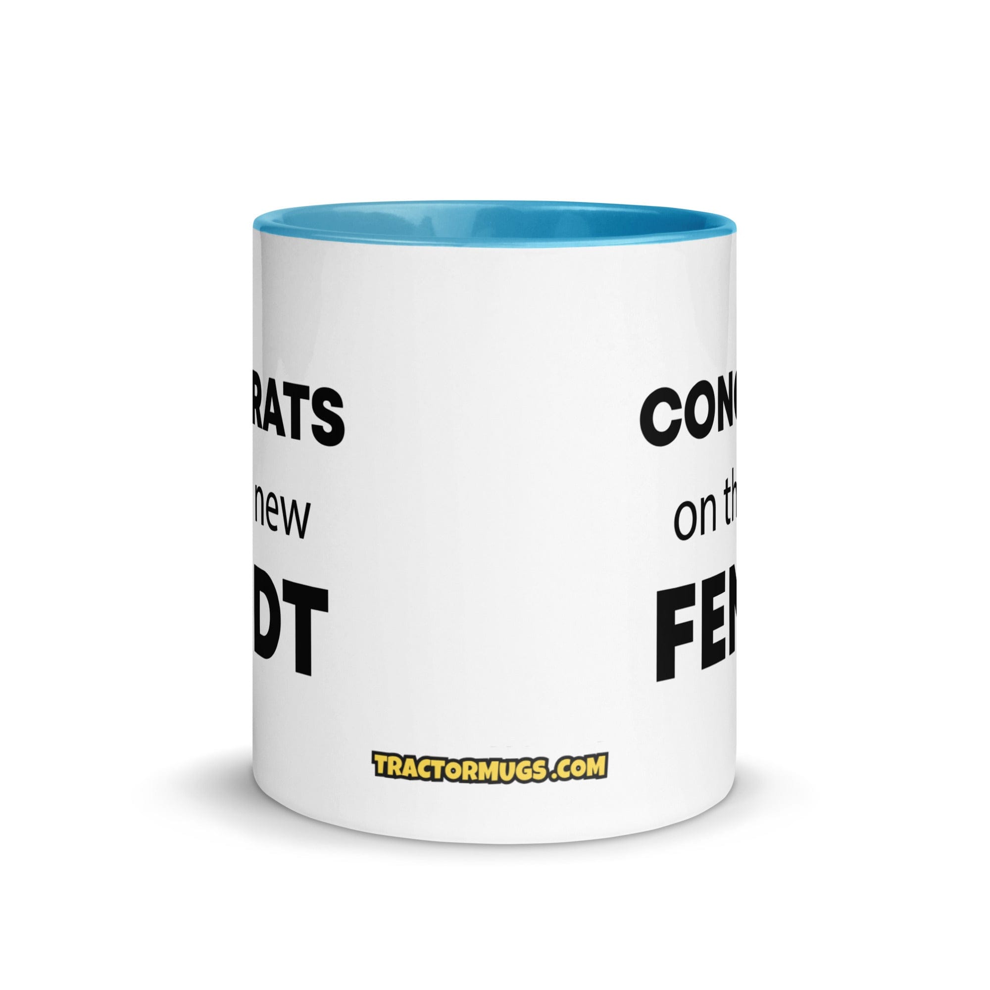 The Tractor Mugs Store Congrats On The New Fendt | Mug with Color Inside Quality Farmers Merch
