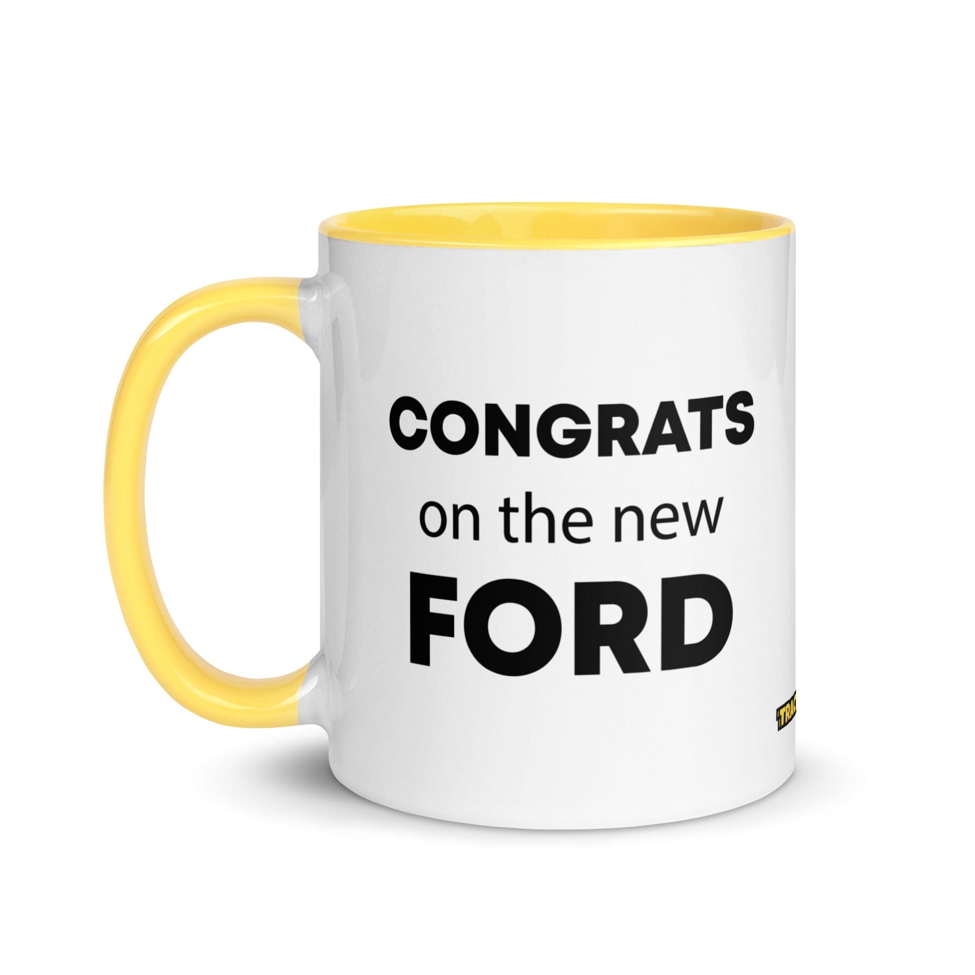 The Tractor Mugs Store Congrats On The New Ford | Mug with Color Inside Quality Farmers Merch