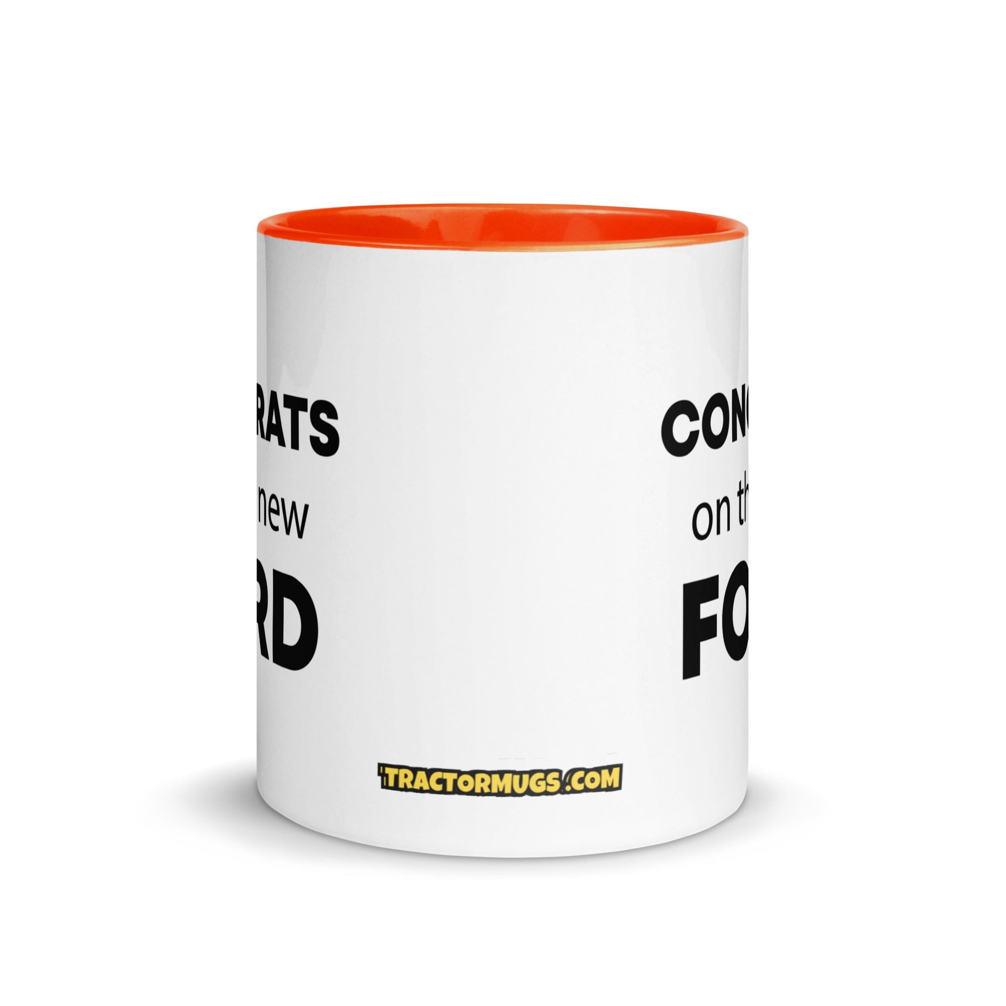 The Tractor Mugs Store Congrats On The New Ford | Mug with Color Inside Quality Farmers Merch